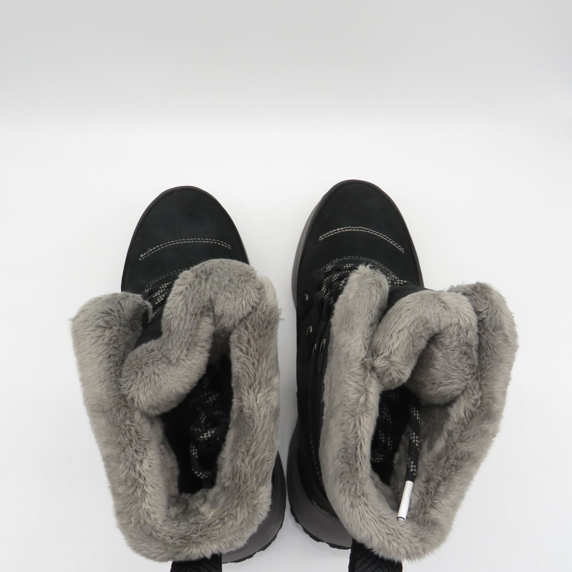 Jack Wolfskin Jack Wolfskin Texapore Winter Boots Womens 6 Black Faux Fur Size US 6 / IT 36 - 6 Thumbnail