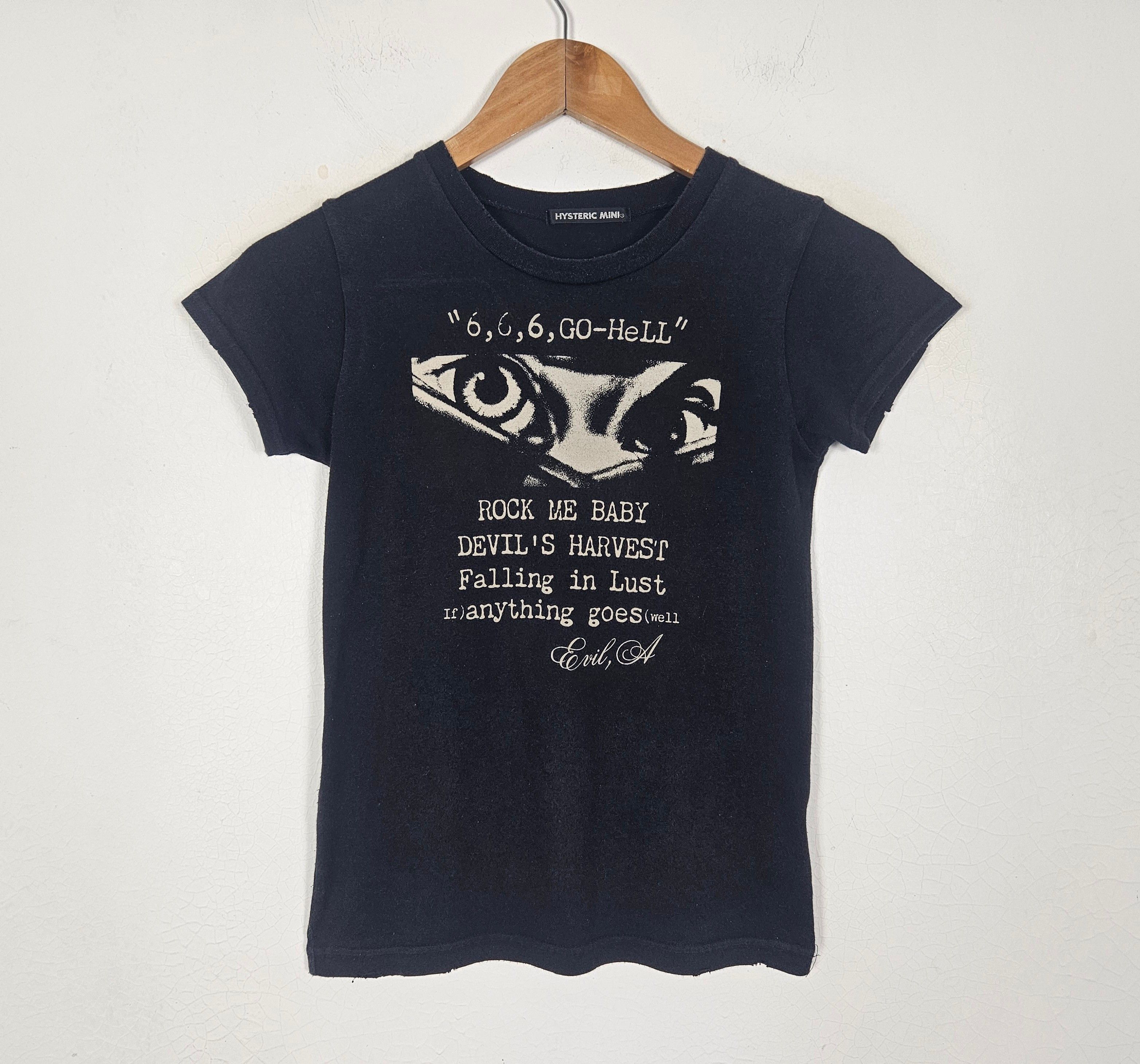 Hysteric Glamour Hysteric Glamour 666 Evil Hell shirt Size XS / US 0-2 / IT 36-38 - 3 Thumbnail