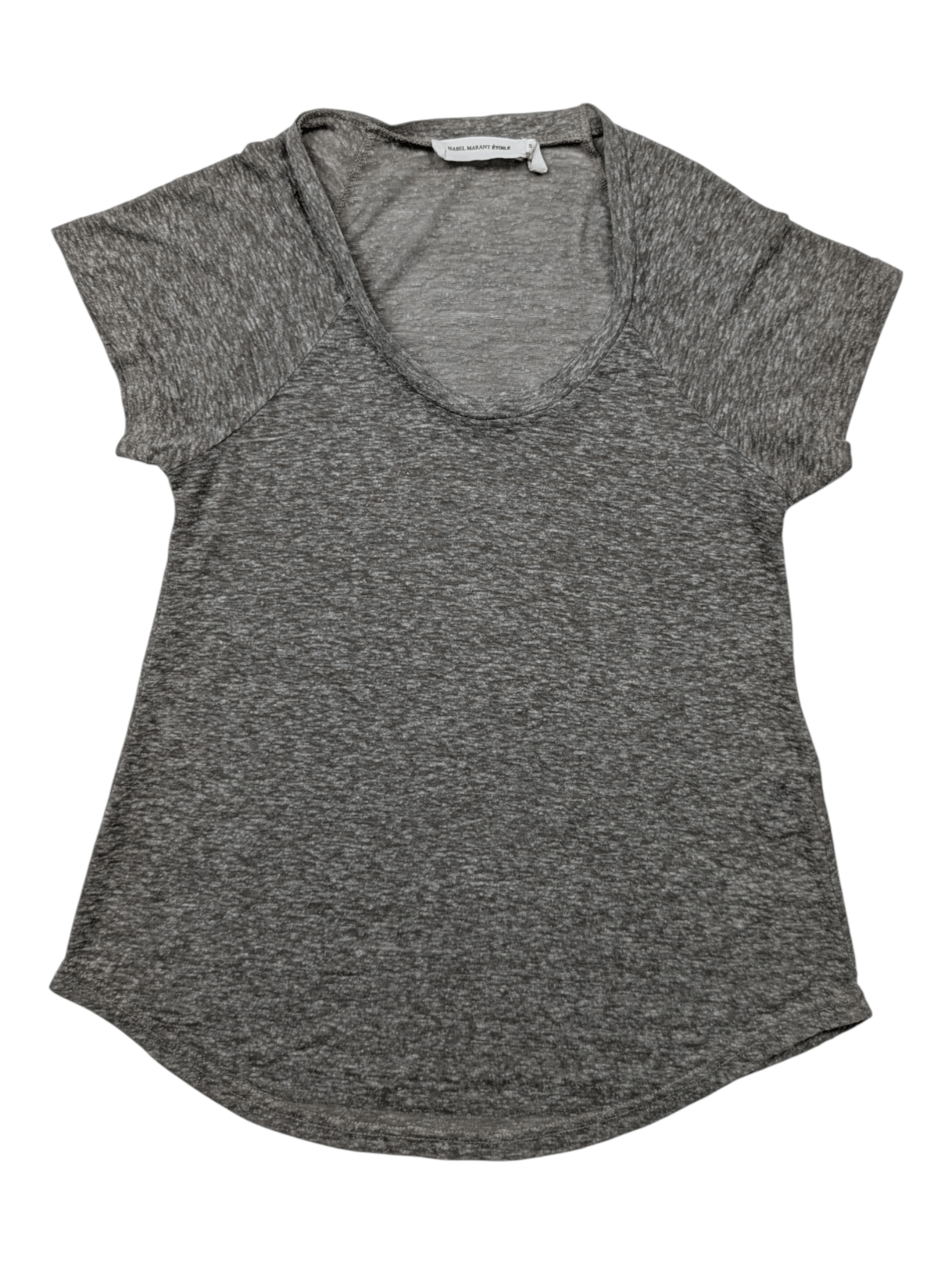 Isabel Marant Etoile Isabel Marant Etoile Grey Cotton Top Size S / US 4 / IT 40 - 1 Thumbnail