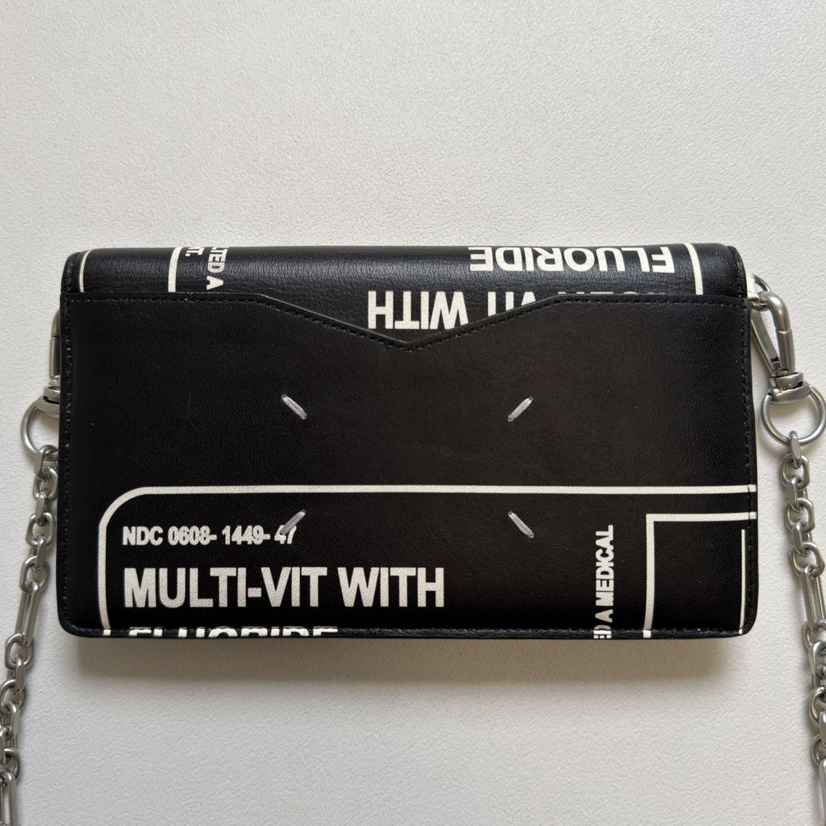 Maison Margiela A/W 18 ‘Vitamin Supplements’ Print Mini Hand Bag Size ONE SIZE - 21 Thumbnail
