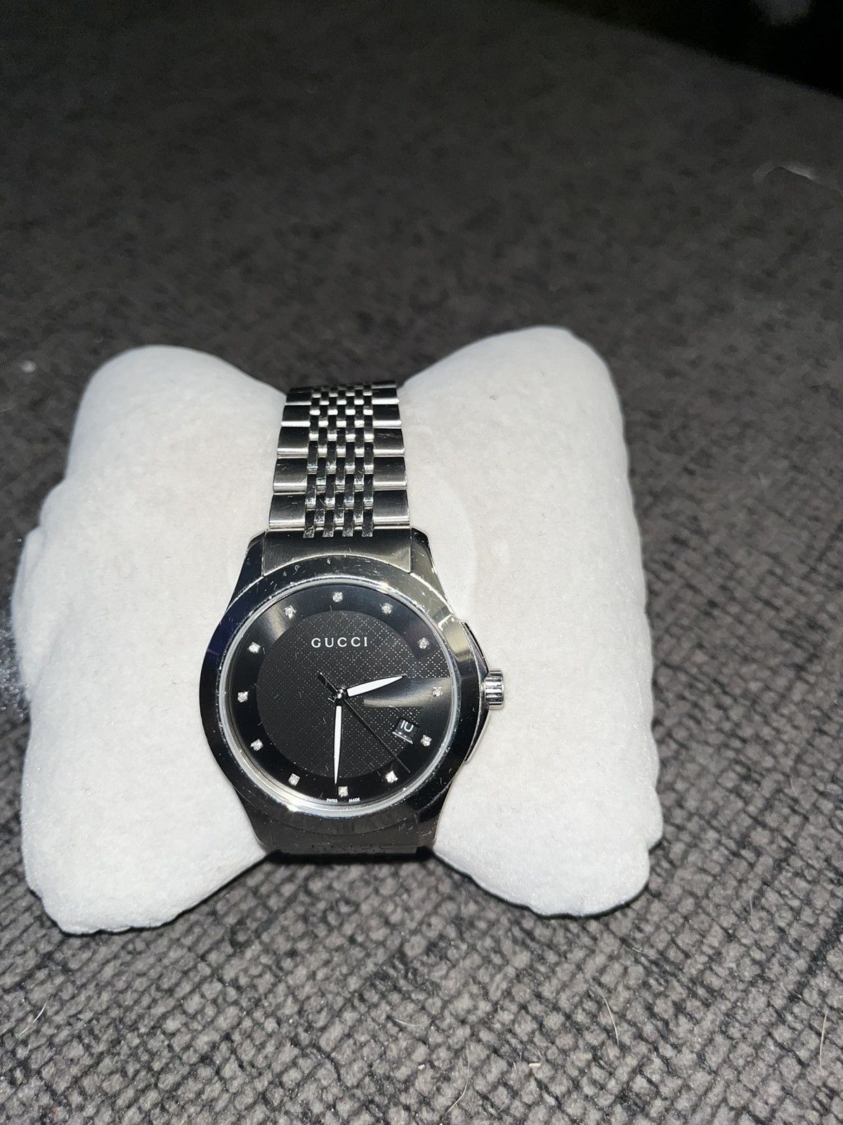 image of Gucci Timeless Men’S Watch in Black, Men's