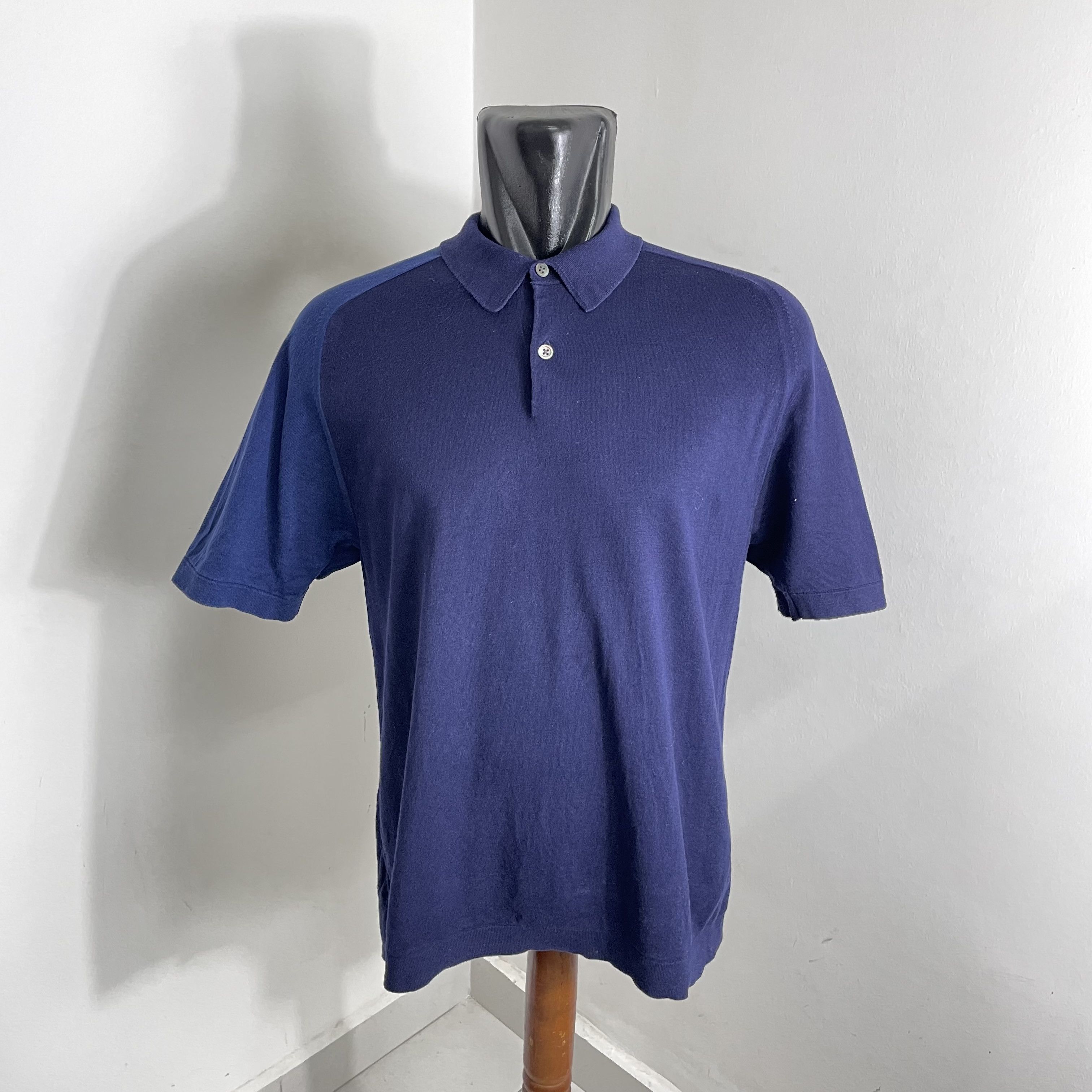Designer × Jil Sander JIL SANDER UNIQLO POLO SHIRT SMART CASUAL J+ Size US M / EU 48-50 / 2 - 1 Thumbnail