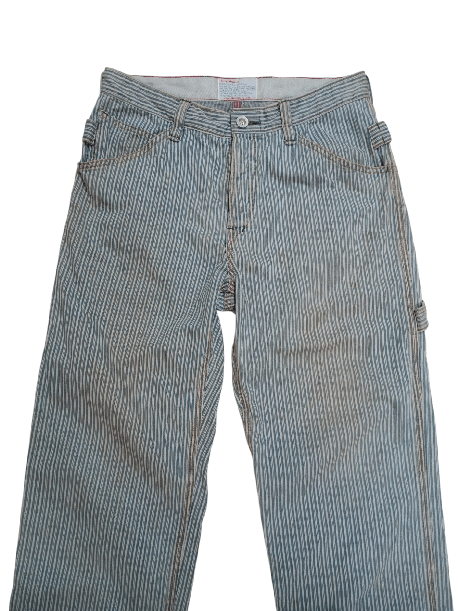 Nanamica Rare Vintage Nanamica Carpenter Hickory Jeans Size US 32 / EU 48 - 5 Thumbnail