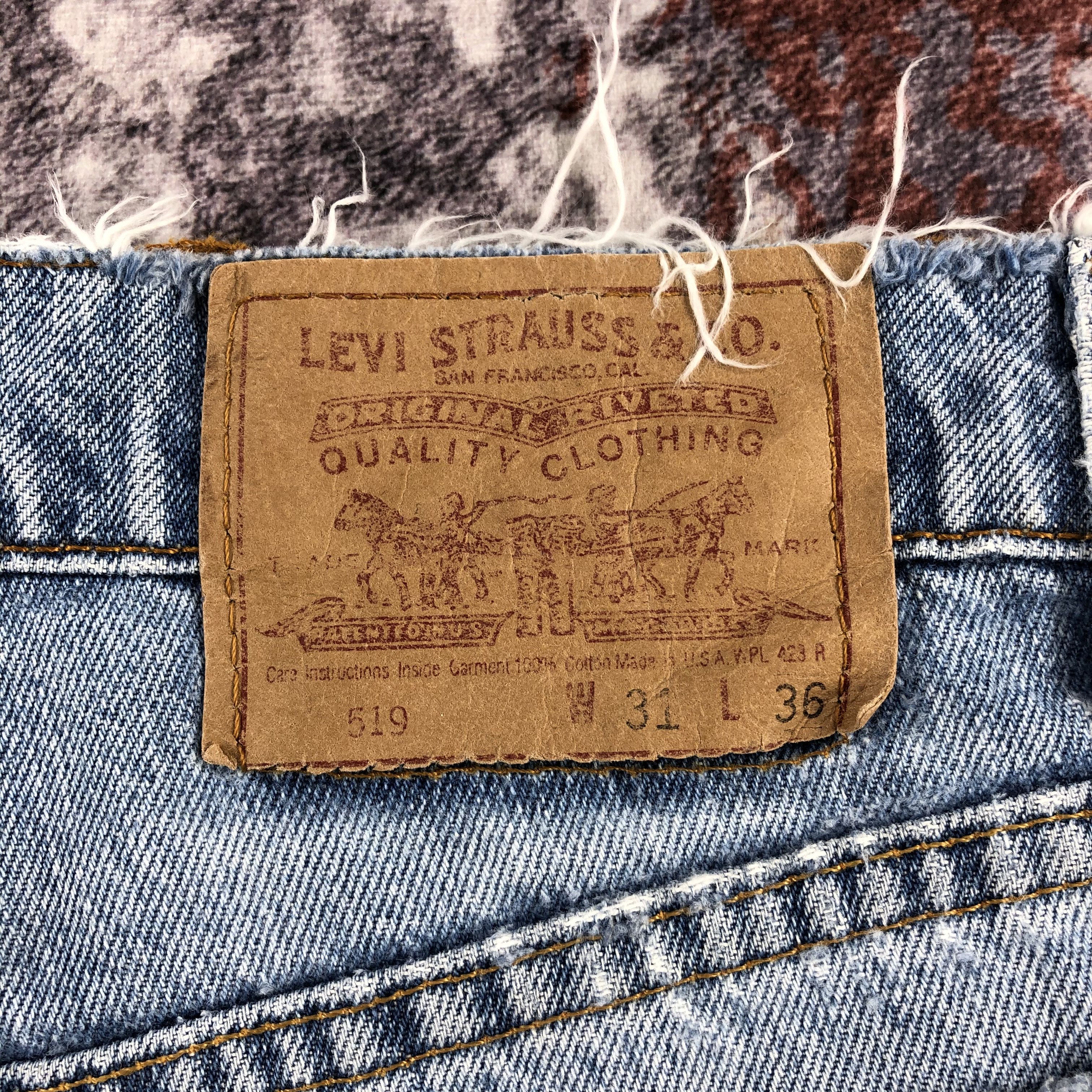 Levi's × Vintage Vintage 90s Blue Wash Levis Jeans-JM2293 Size US 31 - 9 Thumbnail