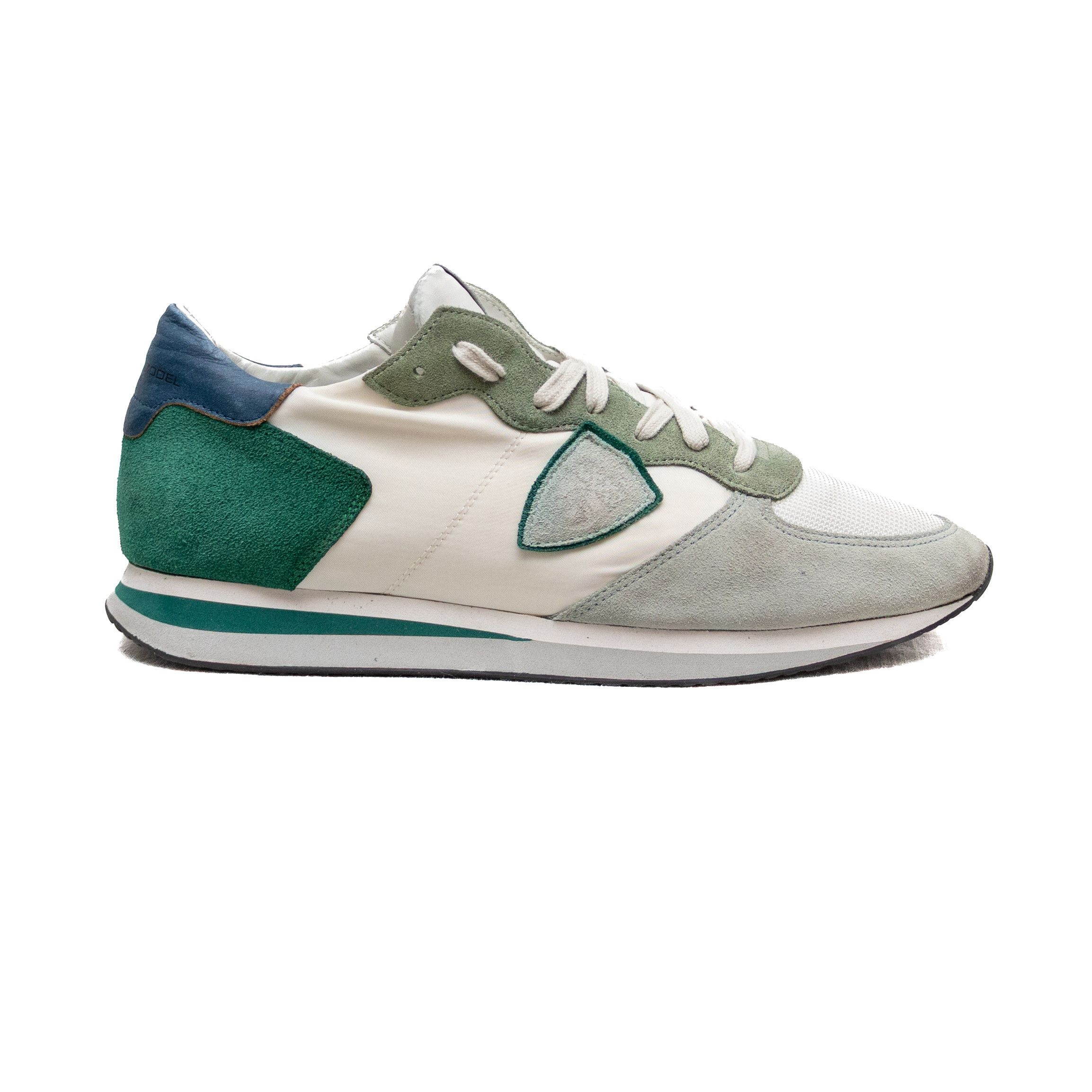 Philippe Model Philippe Model Paris Tropez Tzlu W111 Men’s Sneakers White Size US 9 / EU 42 - 3 Thumbnail