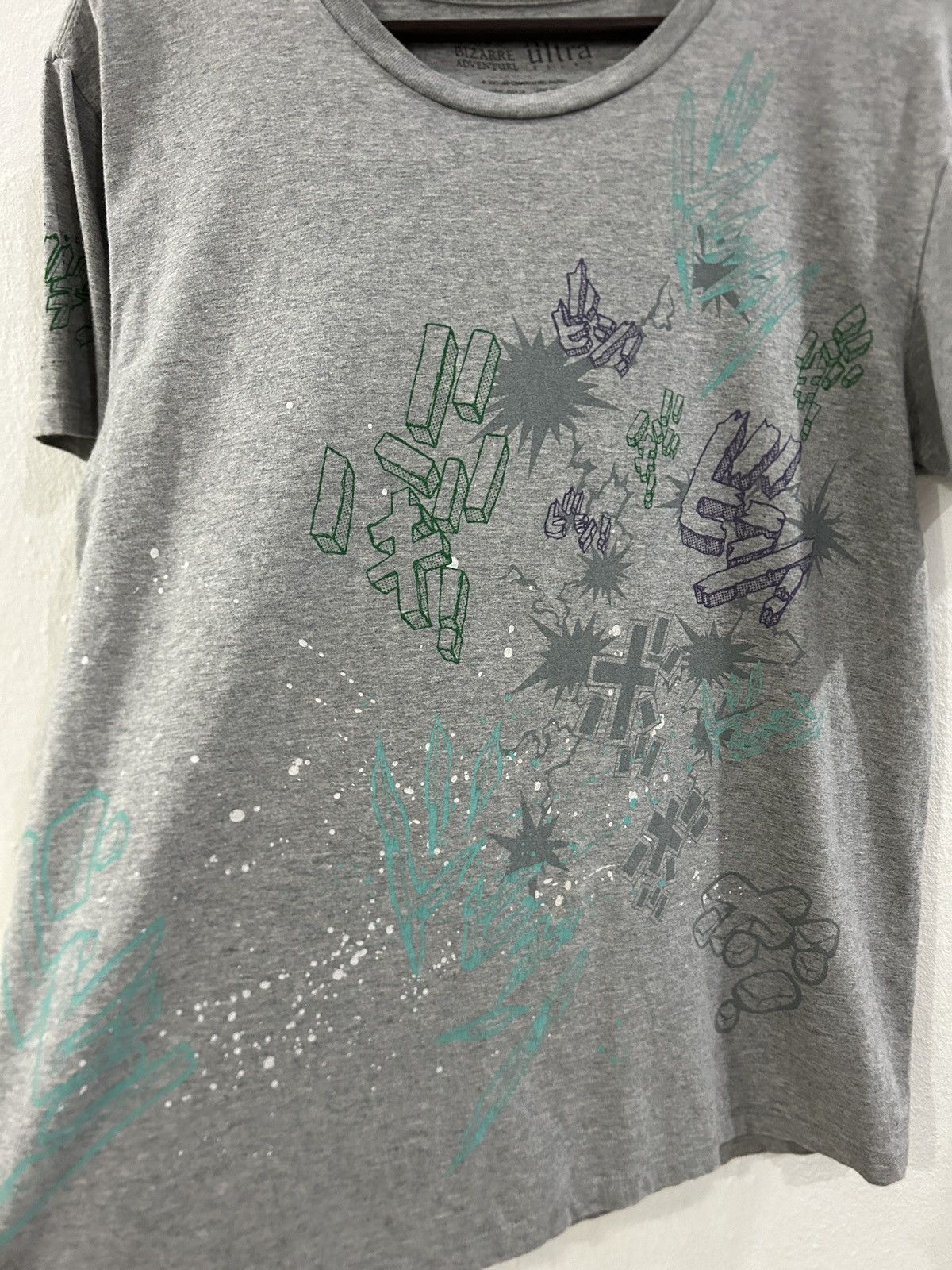 Anime Jojo’s Bizarre Adventure Echoes Act 1 Ultra Violence Tee Size US M / EU 48-50 / 2 - 5 Thumbnail