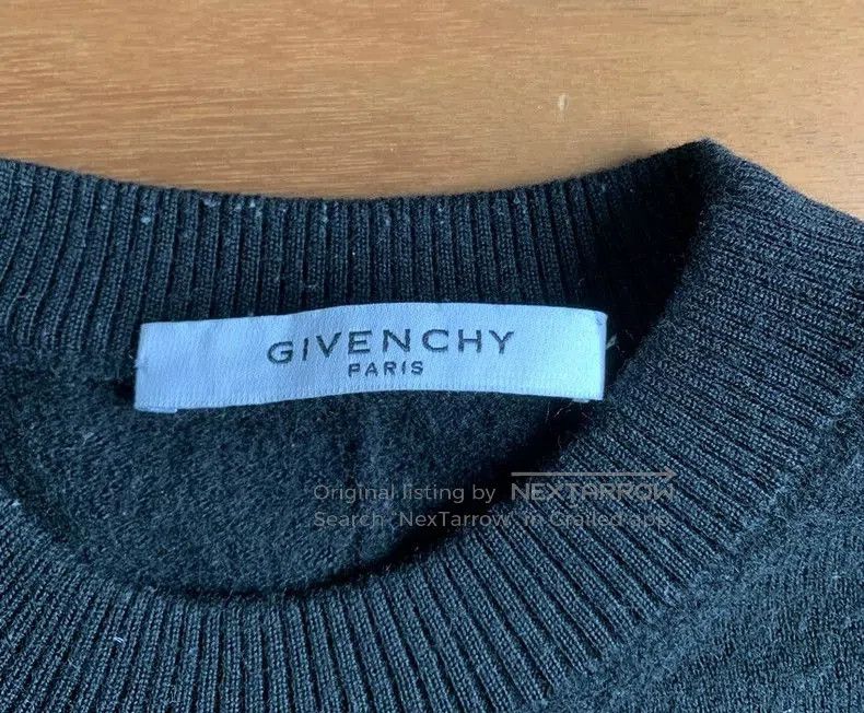 Givenchy Givenchy 100% Wool Dog Head Sweater. Size US S / EU 44-46 / 1 - 4 Thumbnail