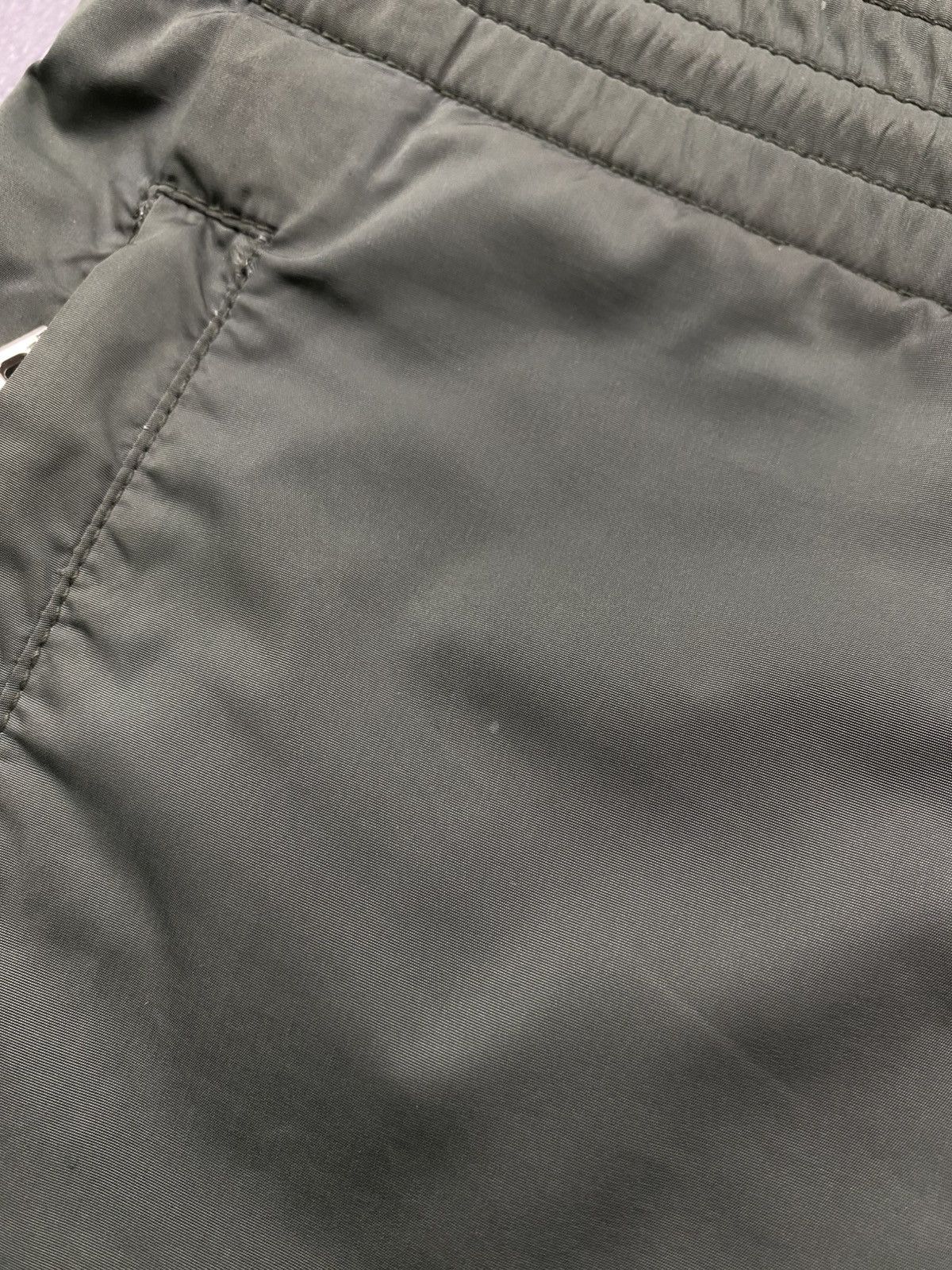 Prada Vintage Prada Nylon Swim Shorts Rare Metal Green Size US 32 / EU 48 - 16 Thumbnail