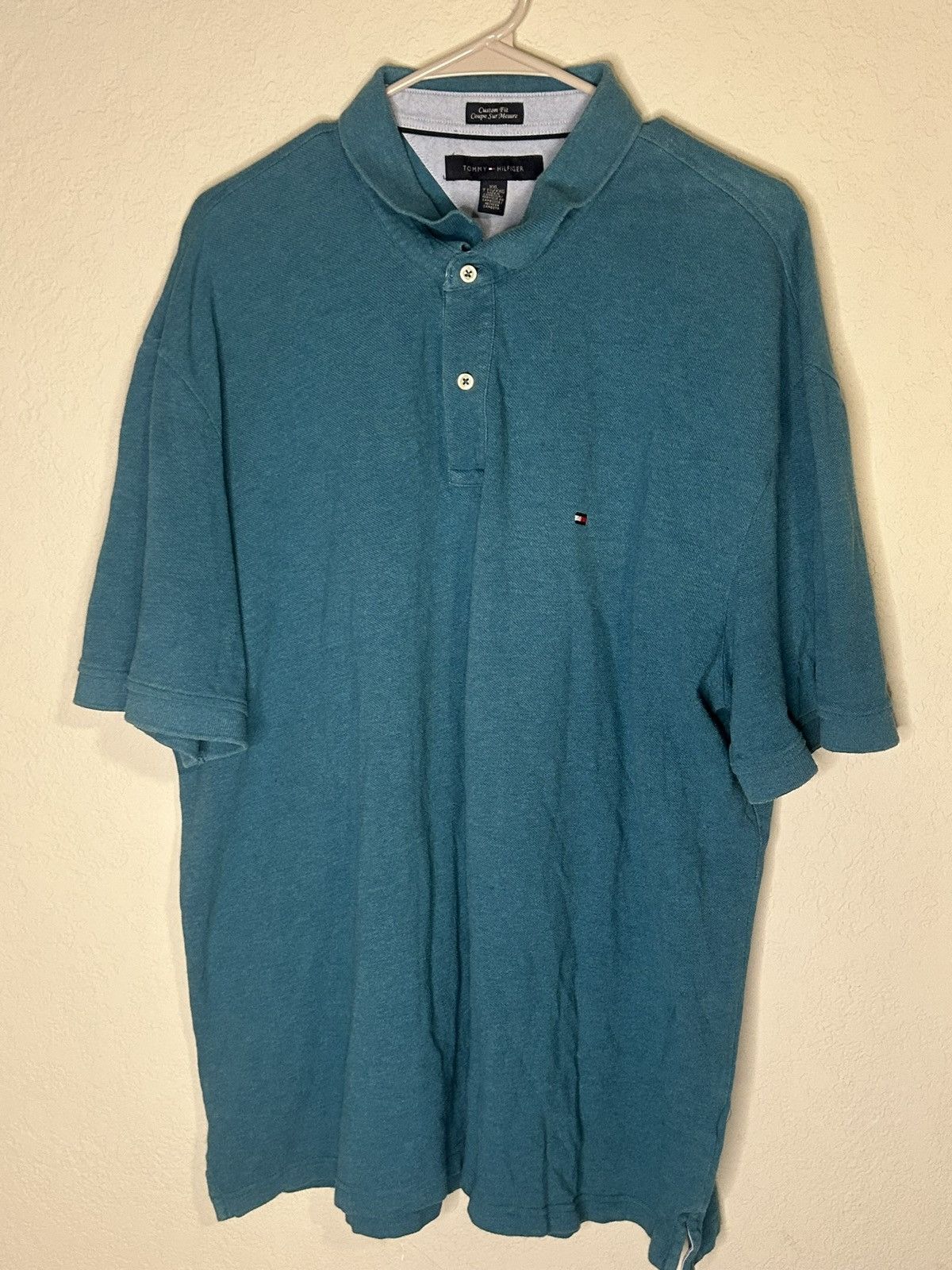 Tommy Hilfiger Gently used blue extra large polo Size US XL / EU 56 / 4 - 1 Thumbnail