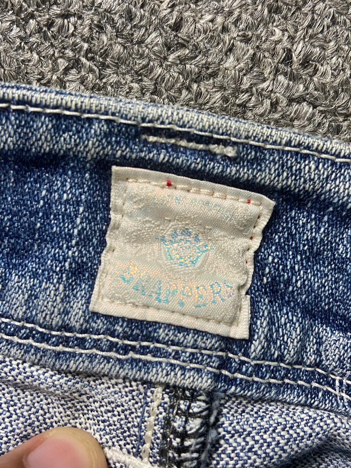 Japanese Brand × Seditionaries × Vintage BRAPPERS Brand Low Rise Bootcut Flared Jeans (132) Size US 28 / EU 44 - 3 Thumbnail