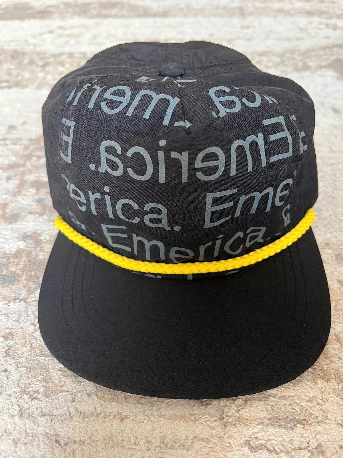 Emerica Emerica Vintage Skateboarding 2000s Trucker Cap Hat Sample Size ONE SIZE - 5 Thumbnail