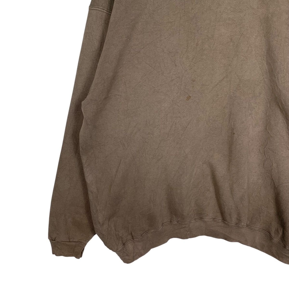 Nike NIKE Silver Tag Small Swoosh Logo Brown Sweatshirt #1517-C68 Size US XL / EU 56 / 4 - 6 Thumbnail