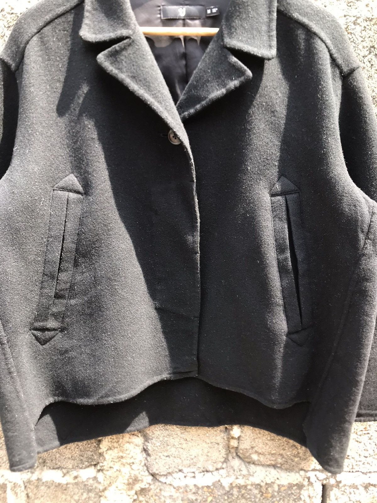 Jil Sander × Uniqlo 🔥Jil Sander Uniqlo Wool Croped Jacket Size M / US 6-8 / IT 42-44 - 3 Thumbnail