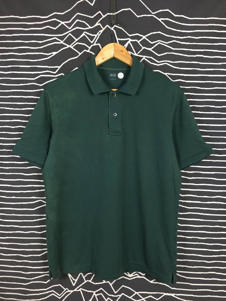Japanese Brand × Uniqlo Uniqlo Dry Pique Short Sleeve Casual Polo Tee Size US L / EU 52-54 / 3 - 2 Thumbnail
