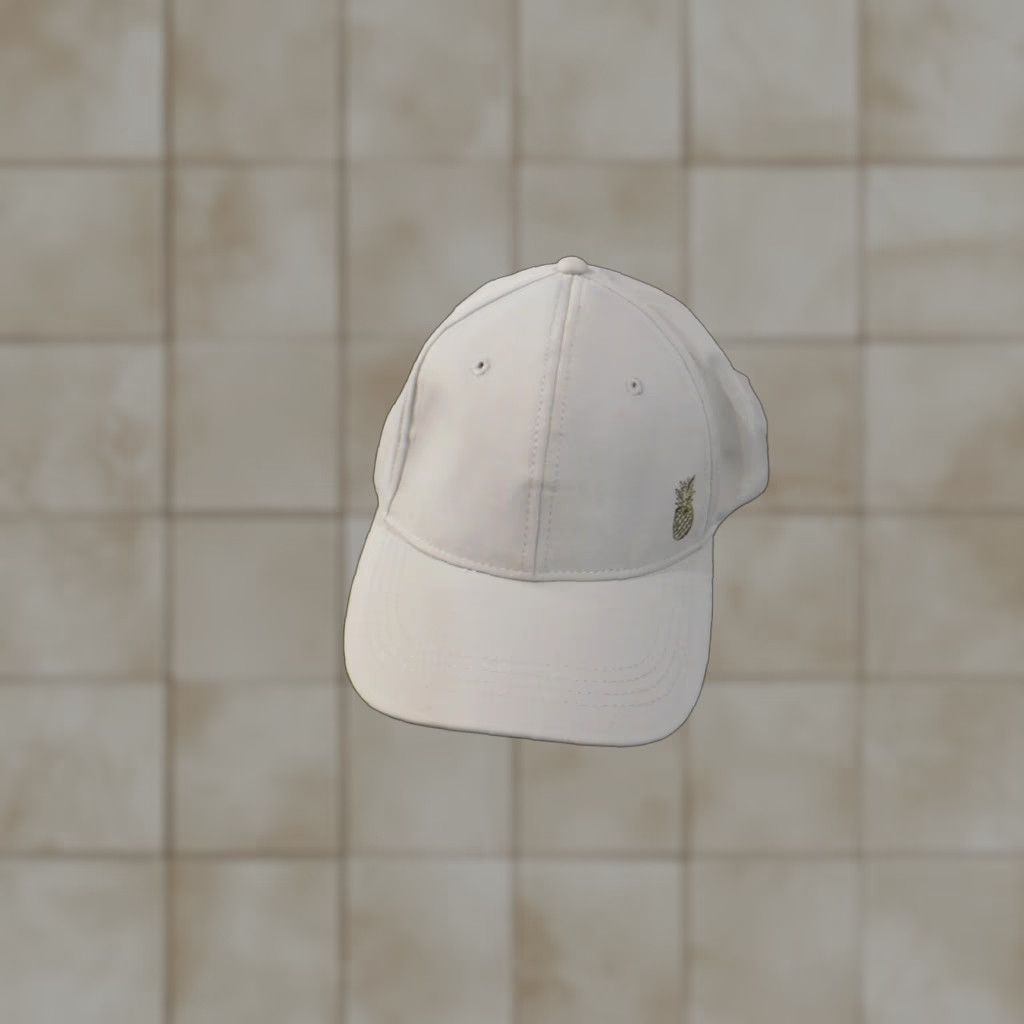 Tommy Bahama Tommy Bahama Cap Baseball Hat Men Strapback Gray Pineapple Logo One Size Adjustable Canvas Cotton Polyester Casual Men Size ONE SIZE - 1 Thumbnail