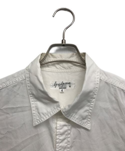 Yohji Yamamoto Yohji Yamamoto pour homme Back Open Chain Stitch Sew Shirt Size US XL / EU 56 / 4 - 3 Thumbnail