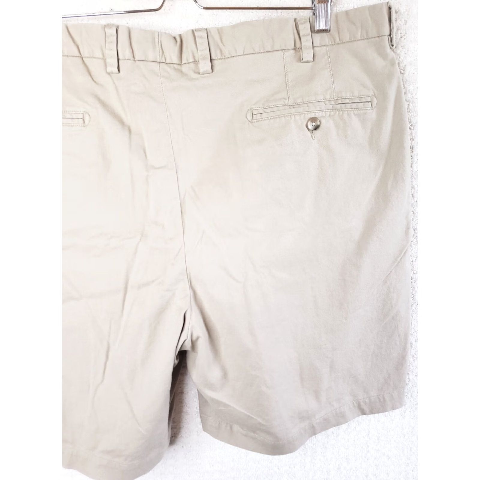 Peter Millar Peter Millar Men's Shorts 42x8 Khaki Tan 100% Cotton Chino Golf Shorts Baggy? (Note: ensure concise) Size US 42 / EU 58 - 6 Thumbnail
