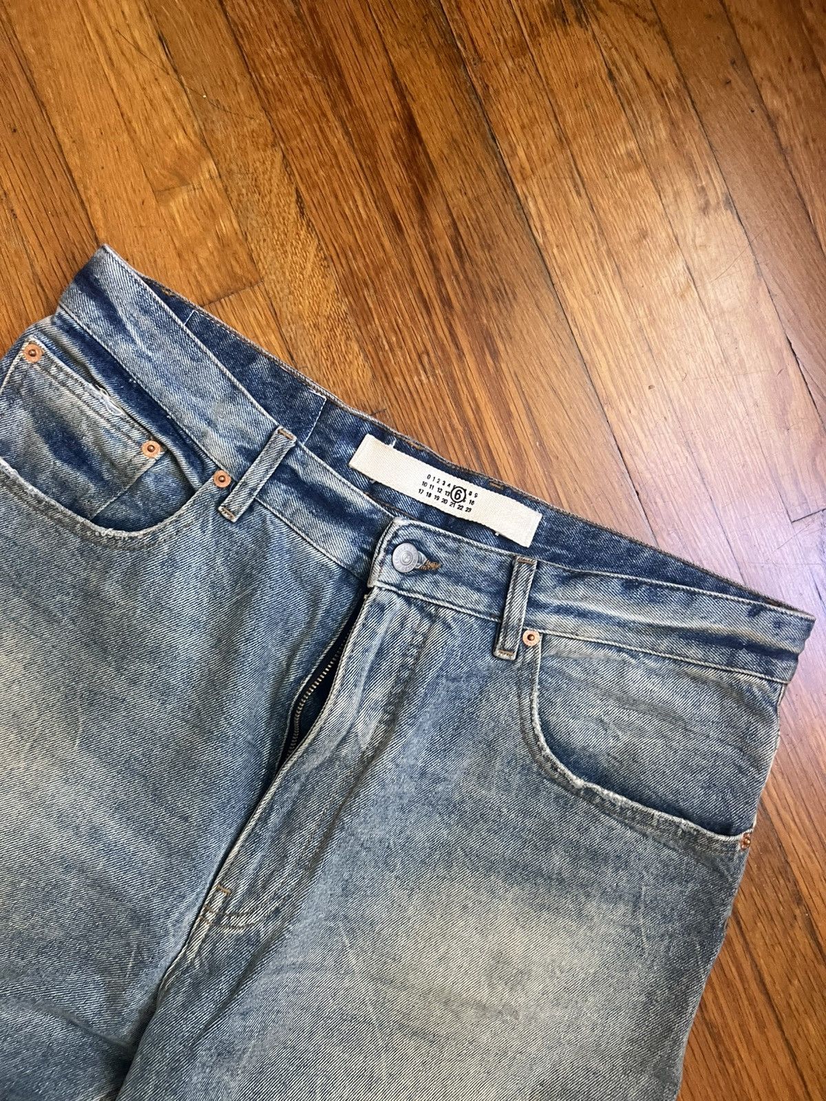 Maison Margiela Maison Margiela wide leg denim Size US 32 / EU 48 - 3 Thumbnail