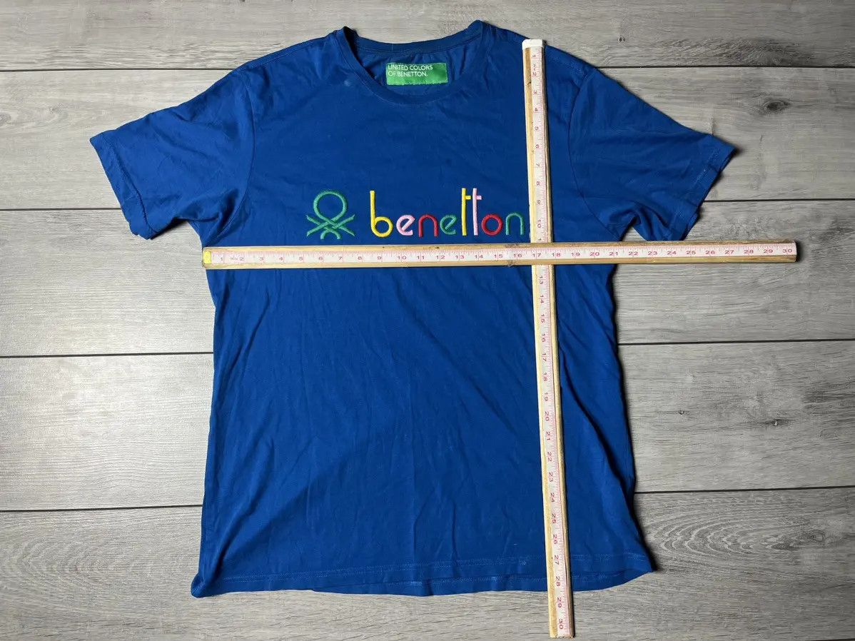Benetton Benetton T-shirt box logo size Medium Size US M / EU 48-50 / 2 - 6 Thumbnail
