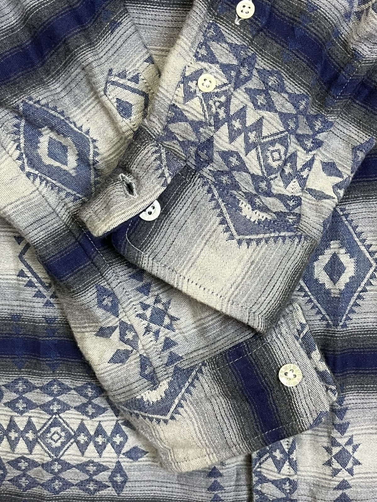 GOSTAR DE FUGA SICK Y2K GOSTAR DE FUGA JAPAN FLANNEL BUTTON UPS SHIRT Size US M / EU 48-50 / 2 - 7 Thumbnail
