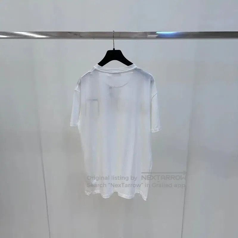 Valentino Valentino White Cotton T-Shirt for Women . Size M / US 6-8 / IT 42-44 - 2 Thumbnail