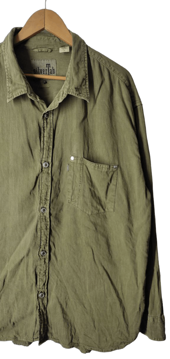 Levi's VINTAGE LEVIS SILVERTAB OVERSHIRT TEE Size US L / EU 52-54 / 3 - 3 Thumbnail