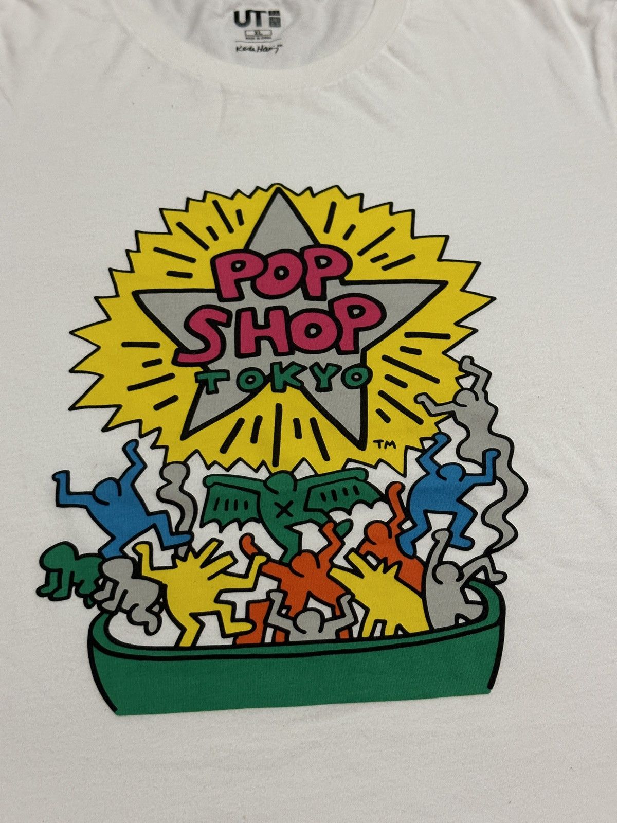 Keith Haring × Other Keith Haring Uniqlo distressed tee Size US XL / EU 56 / 4 - 1 Thumbnail