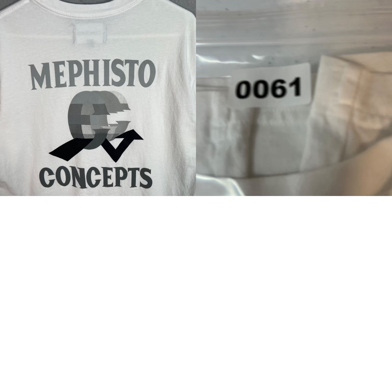 Vintage CONCEPTS Mephisto Stepper T-Shirt Adult Medium White Cotton USA Mens Size US M / EU 48-50 / 2 - 8 Thumbnail