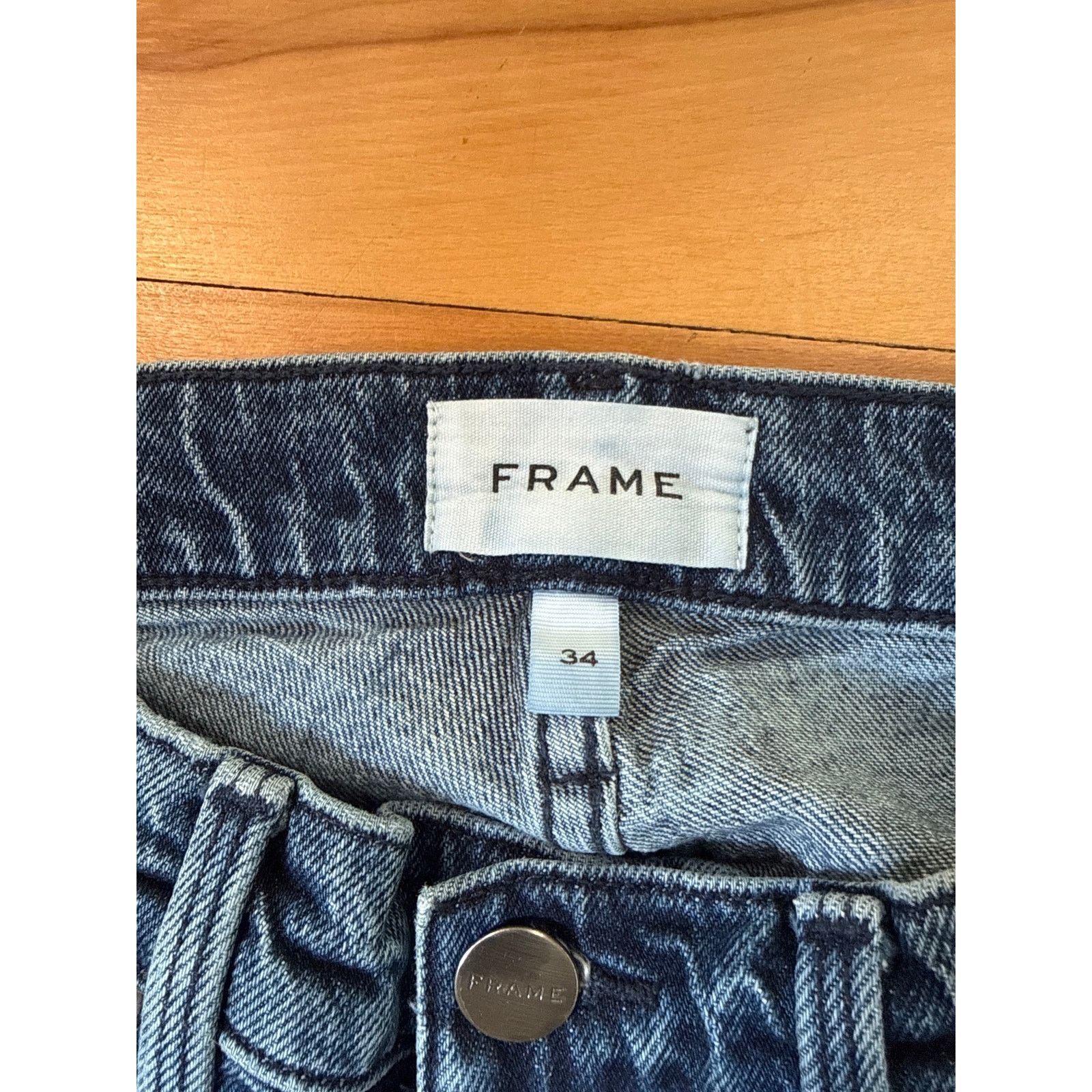 Frame Frame L'Homme Slim Jeans Size 34 Medium Wash Stretch Size US 34 / EU 50 - 3 Thumbnail