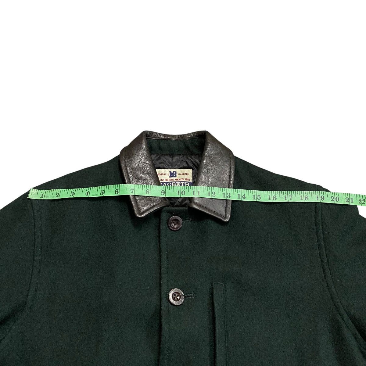 Macbeth Vintage Macbeth Leather Collar Button Jacket M Size Size US M / EU 48-50 / 2 - 14 Thumbnail