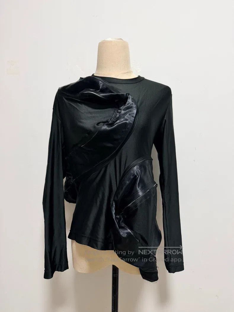 Comme des Garcons Comme Des Garcons Zippered Deconstructed Shirt Size S / US 4 / IT 40 - 1 Thumbnail