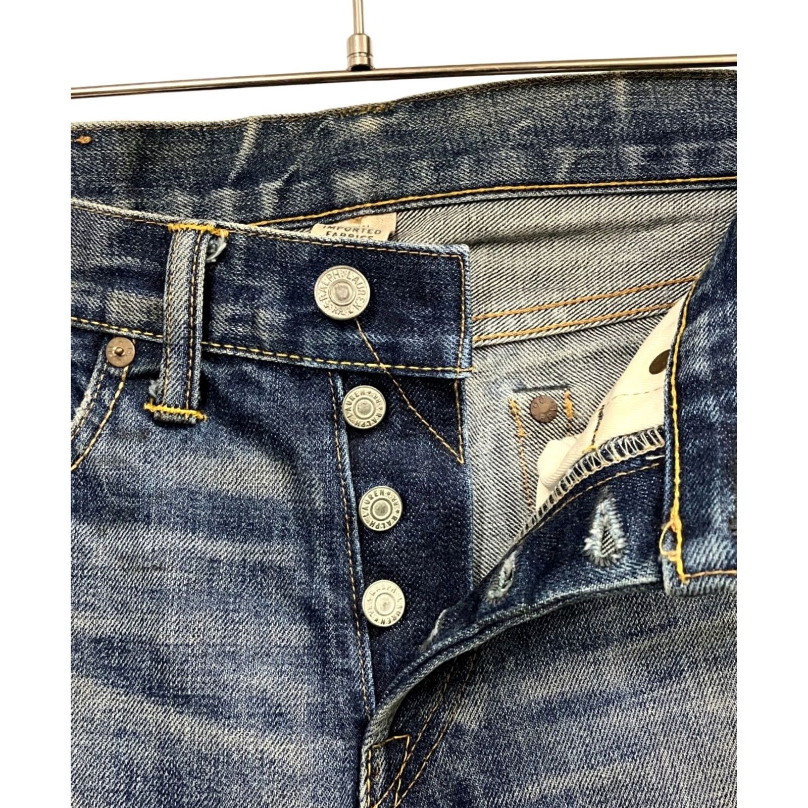 Ralph Lauren RRL Ralph Lauren Slim Bootcut Jeans 28×32 Indigo Men Jeans Denim Casual Slim Mens Size US 28 / EU 44 - 3 Thumbnail