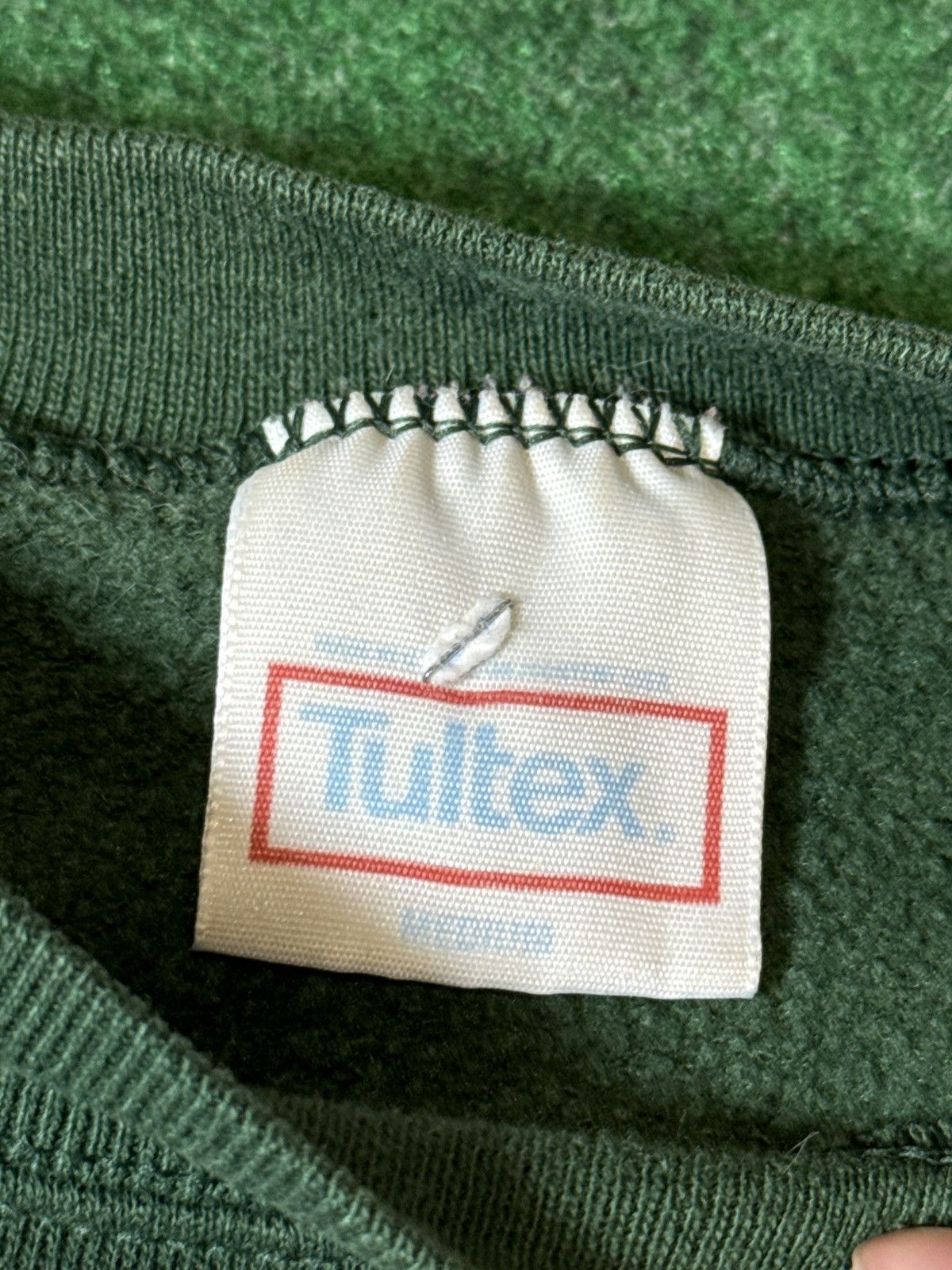 Tultex × Vintage Vintage 80s 90s Abstract Reindeer Christmas Snow Sweatshirt Size S / US 4 / IT 40 - 3 Thumbnail