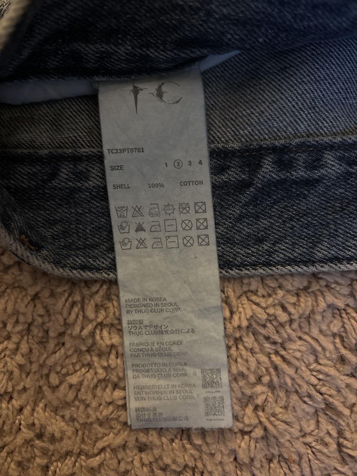 Thug Club Thug Club Denim Tribal Pants Blue Size US 32 / EU 48 - 5 Thumbnail