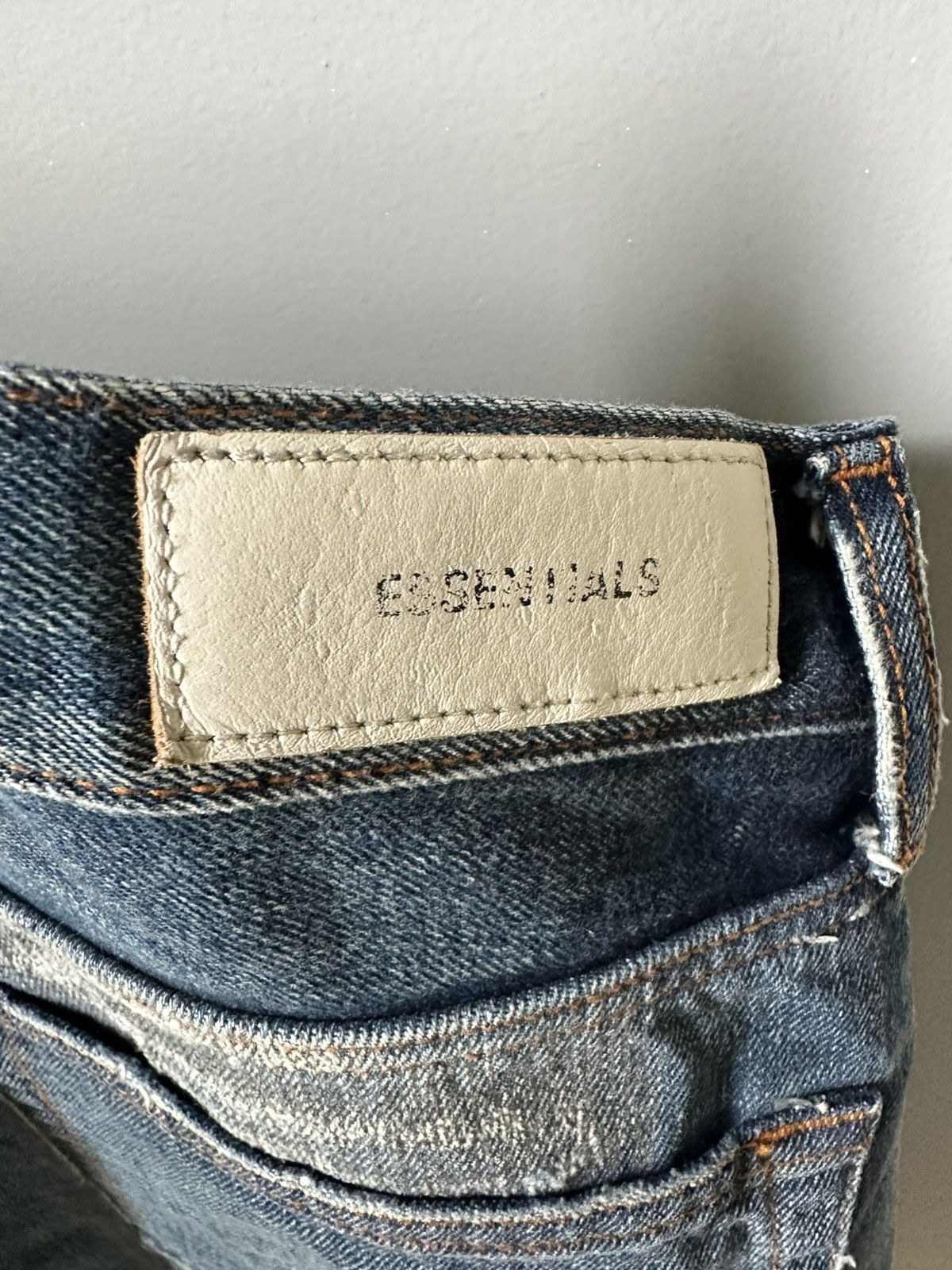 Fear of God FOG x PacSun Essentials Denim Vintage Indigo jeans size 36 Size US 36 / EU 52 - 5 Thumbnail