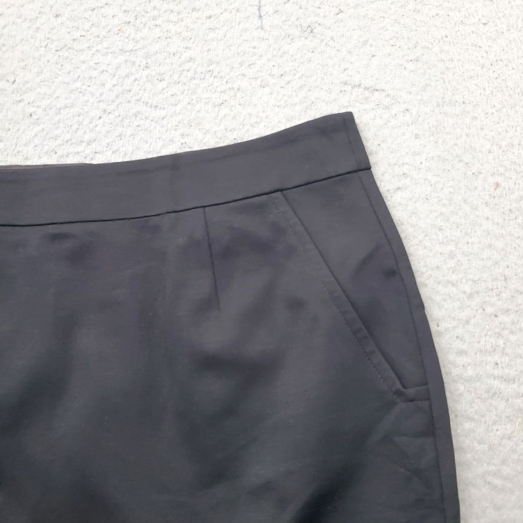 Trina Turk Trina Turk Skirt Womens 10 Black Stretch High Waist Back Zip Pencil Straight Womens Size 10 Black Stretch Pencil Skirt Size 32" / US 10 / IT 46 - 5 Thumbnail