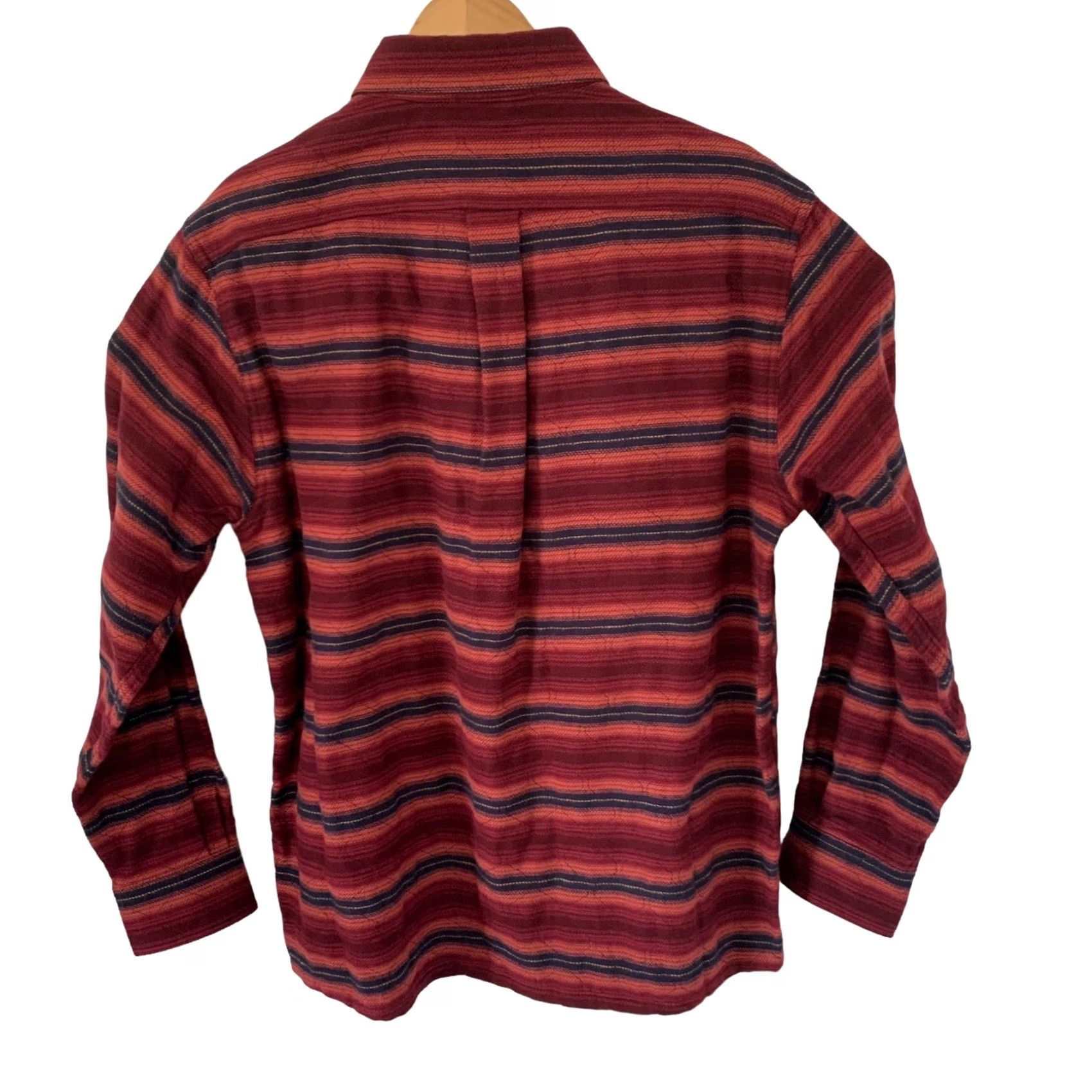 Vintage SOLARIS Shirt Mens Medium Flannel Shacket Heavyweight Red Stripe NEW Size US M / EU 48-50 / 2 - 4 Thumbnail