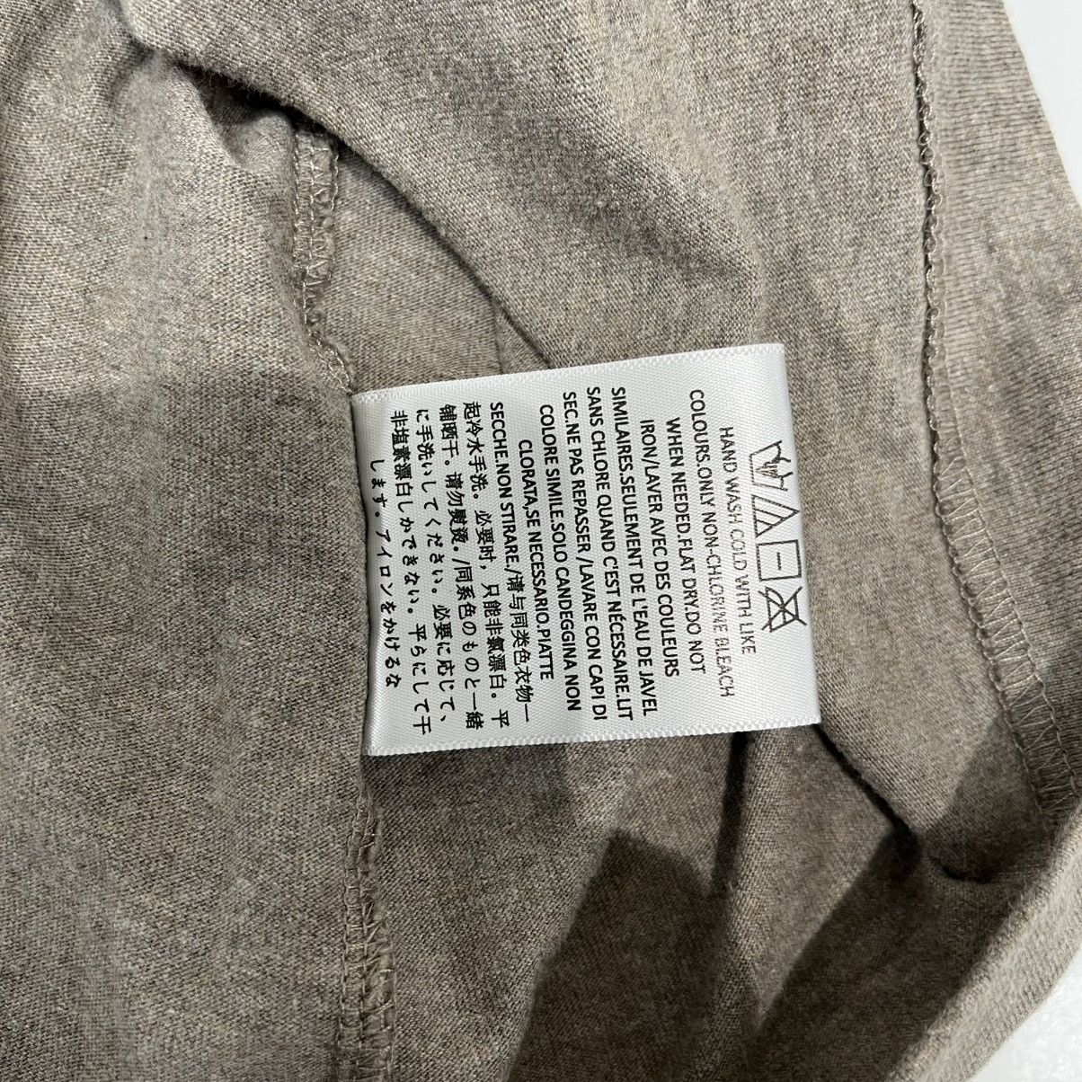 Essentials × Fear of God Fear Of God Essentials Tee Grey Size US M / EU 48-50 / 2 - 7 Thumbnail