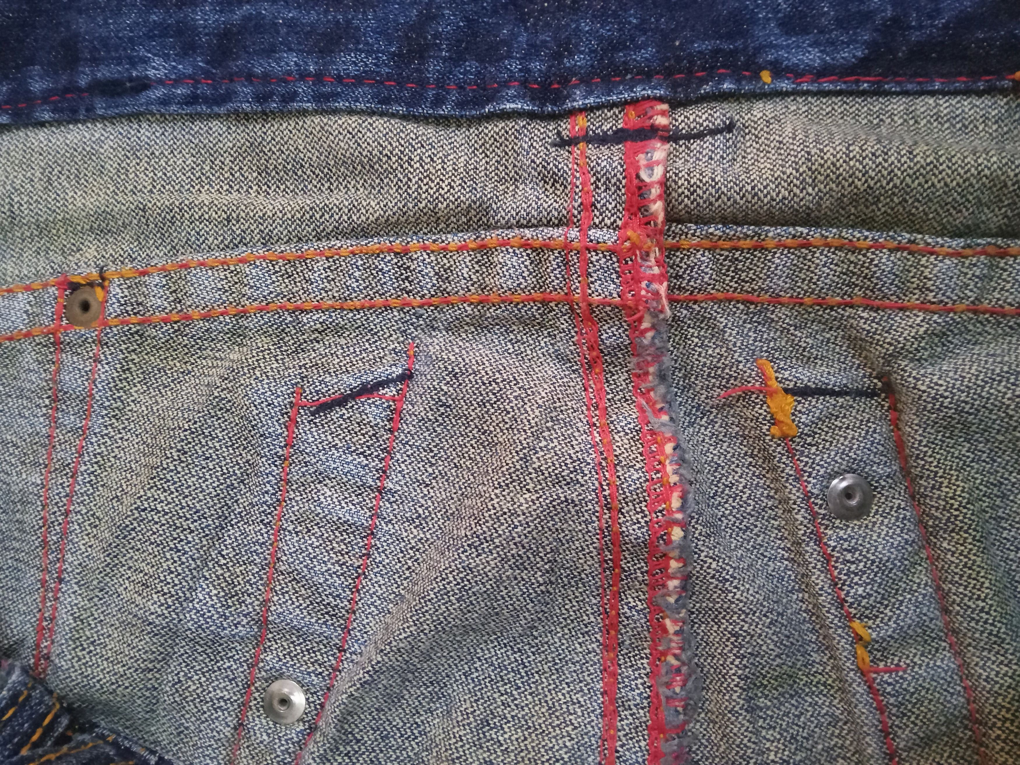 Japanese Brand Bunbuster Extremely Rare Design Jeans Size US 40 / EU 56 - 15 Thumbnail