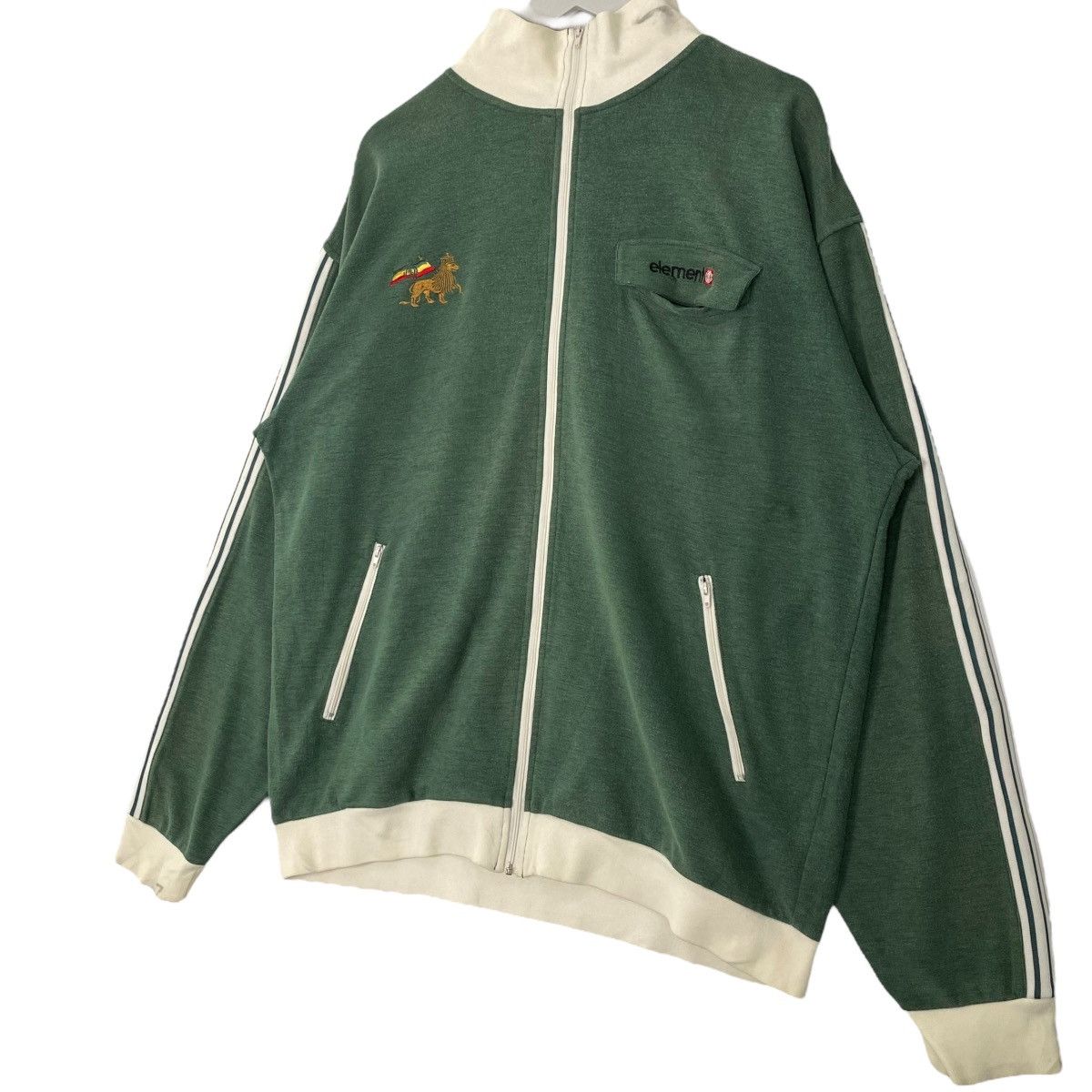 Vintage Vintage Element Hoodie Full Zip Sweater Green Size L Size US L / EU 52-54 / 3 - 2 Thumbnail