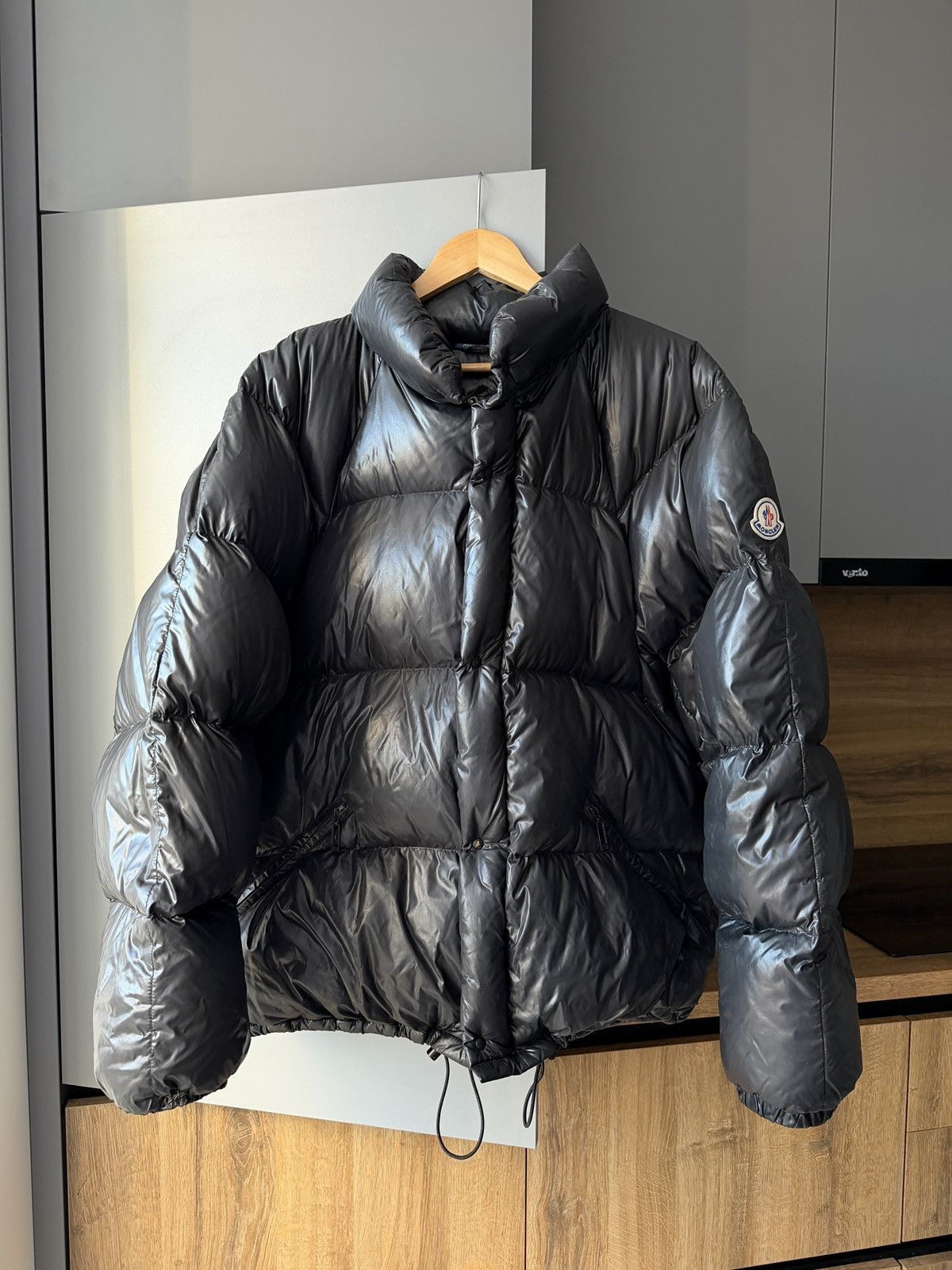 Moncler Vintage Moncler Puffer Jacket Dark Gray Size US XXL / EU 58 / 5 - 1 Thumbnail