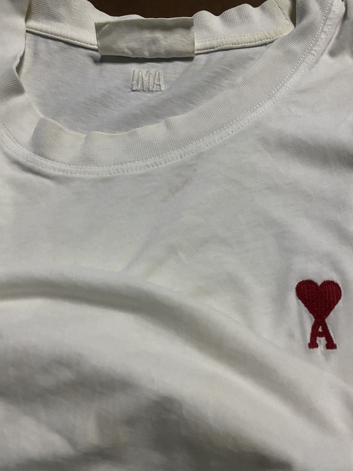 AMI AMI Paris Ami de Coeur Heart Logo Tee Size US M / EU 48-50 / 2 - 9 Thumbnail