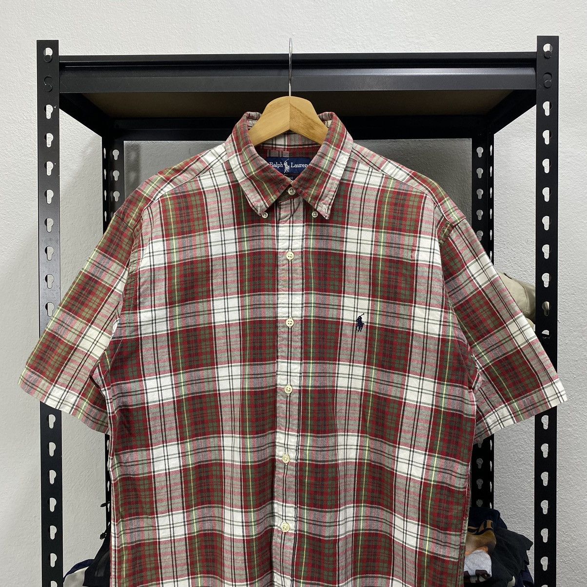 Polo Ralph Lauren × Vintage Polo Ralph Lauren Shirt Button Up Size US XL / EU 56 / 4 - 2 Thumbnail