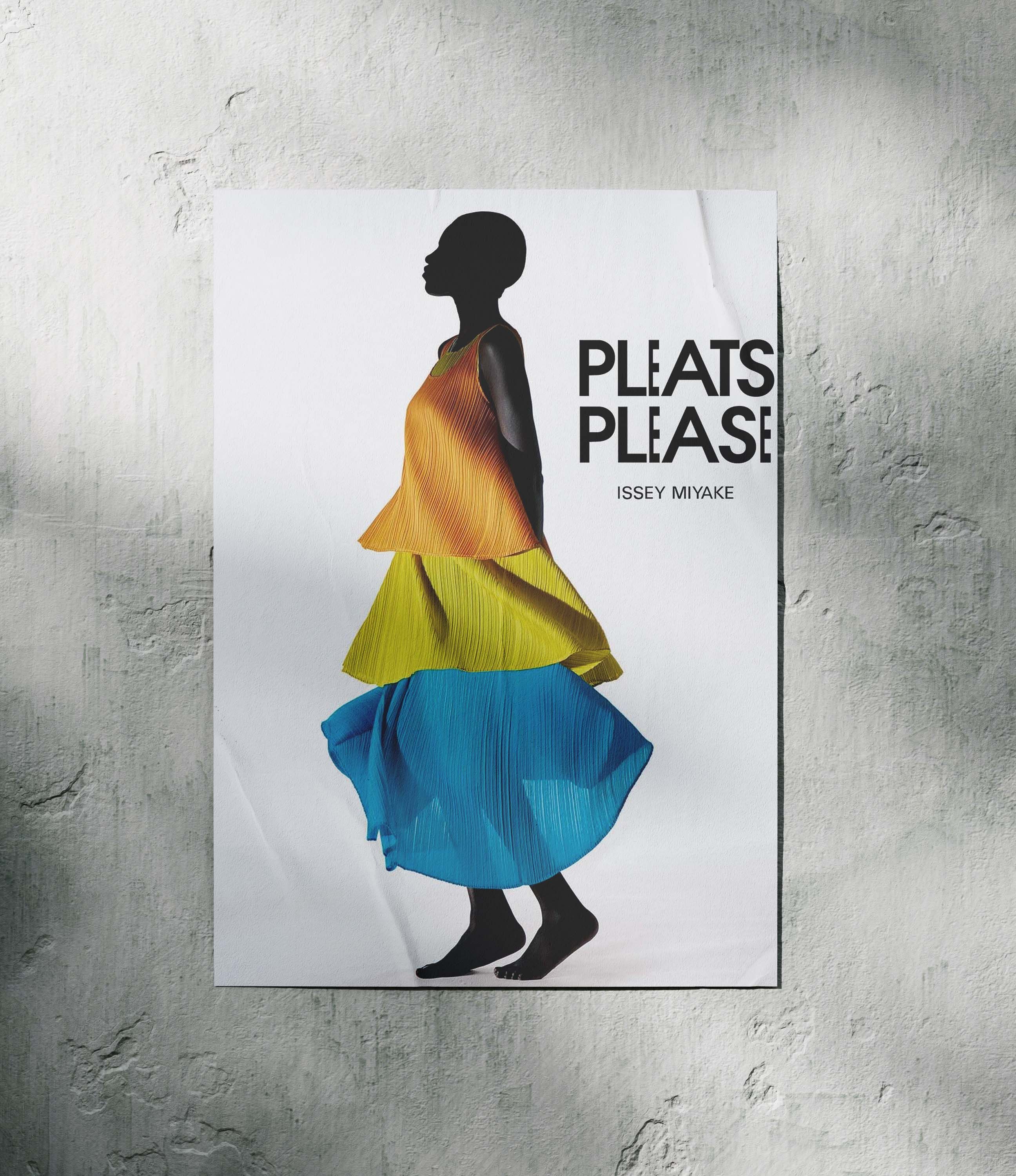 Pleats Please Issey Miyake Issey Miyake Poster Gift Vintage Archive Book Magazine Size ONE SIZE - 3 Thumbnail