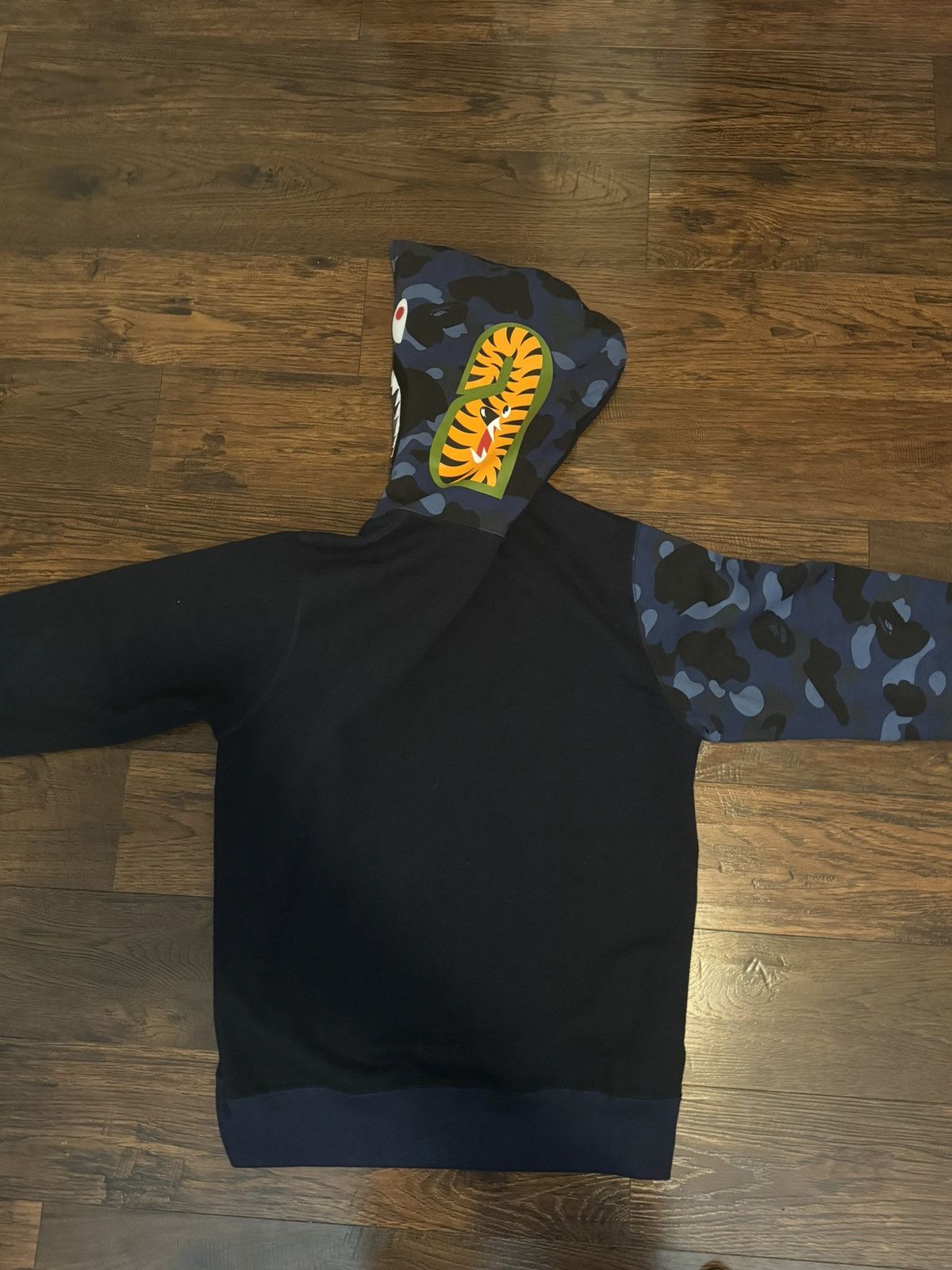 Bape Color Camo Shark Full Zip Hoodie Size US XL / EU 56 / 4 - 3 Thumbnail