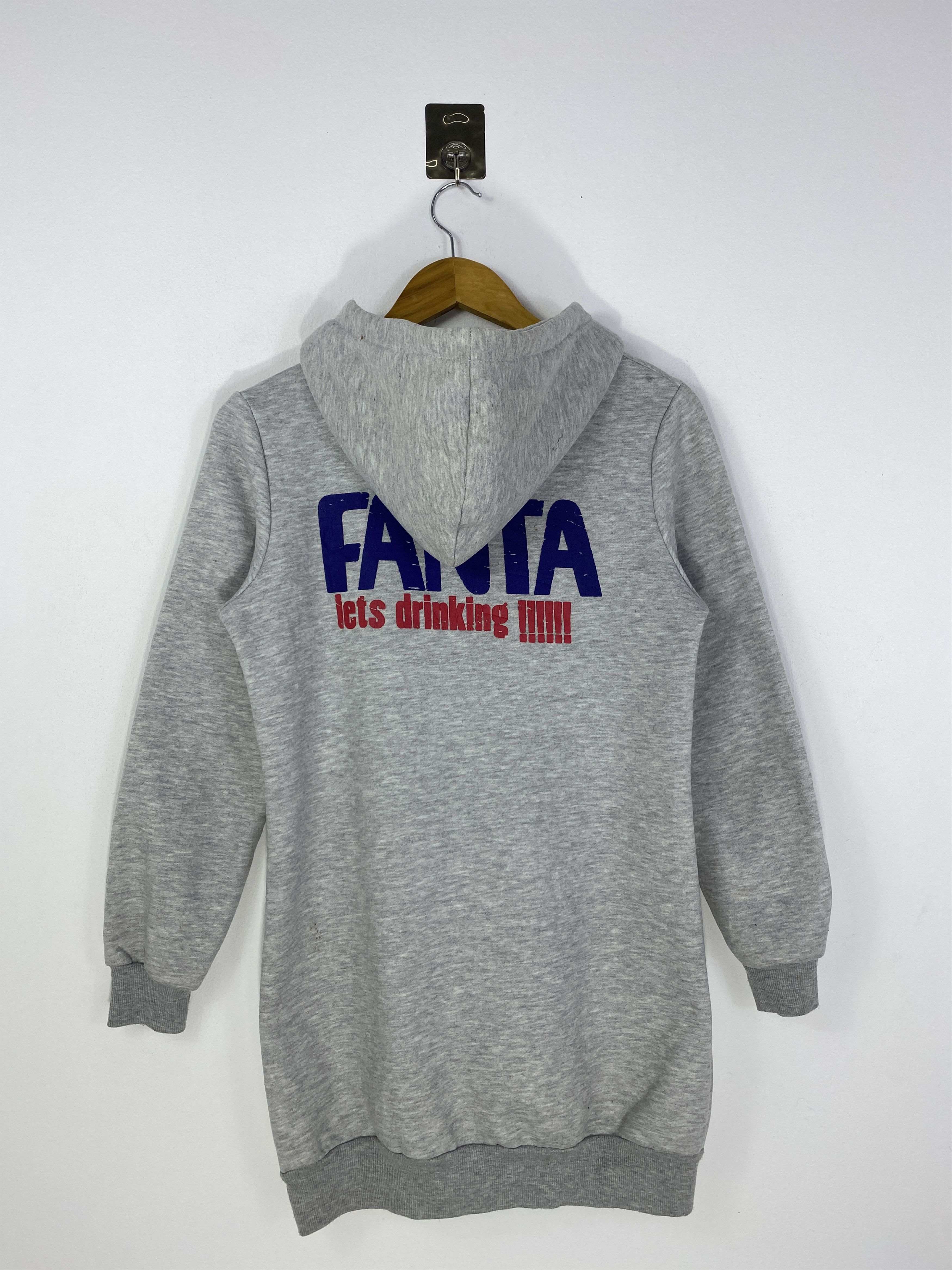 Japanese Brand Vintage Japanese Brand Fanta Hoodie SH0116 Size US XS / EU 42 / 0 - 4 Thumbnail