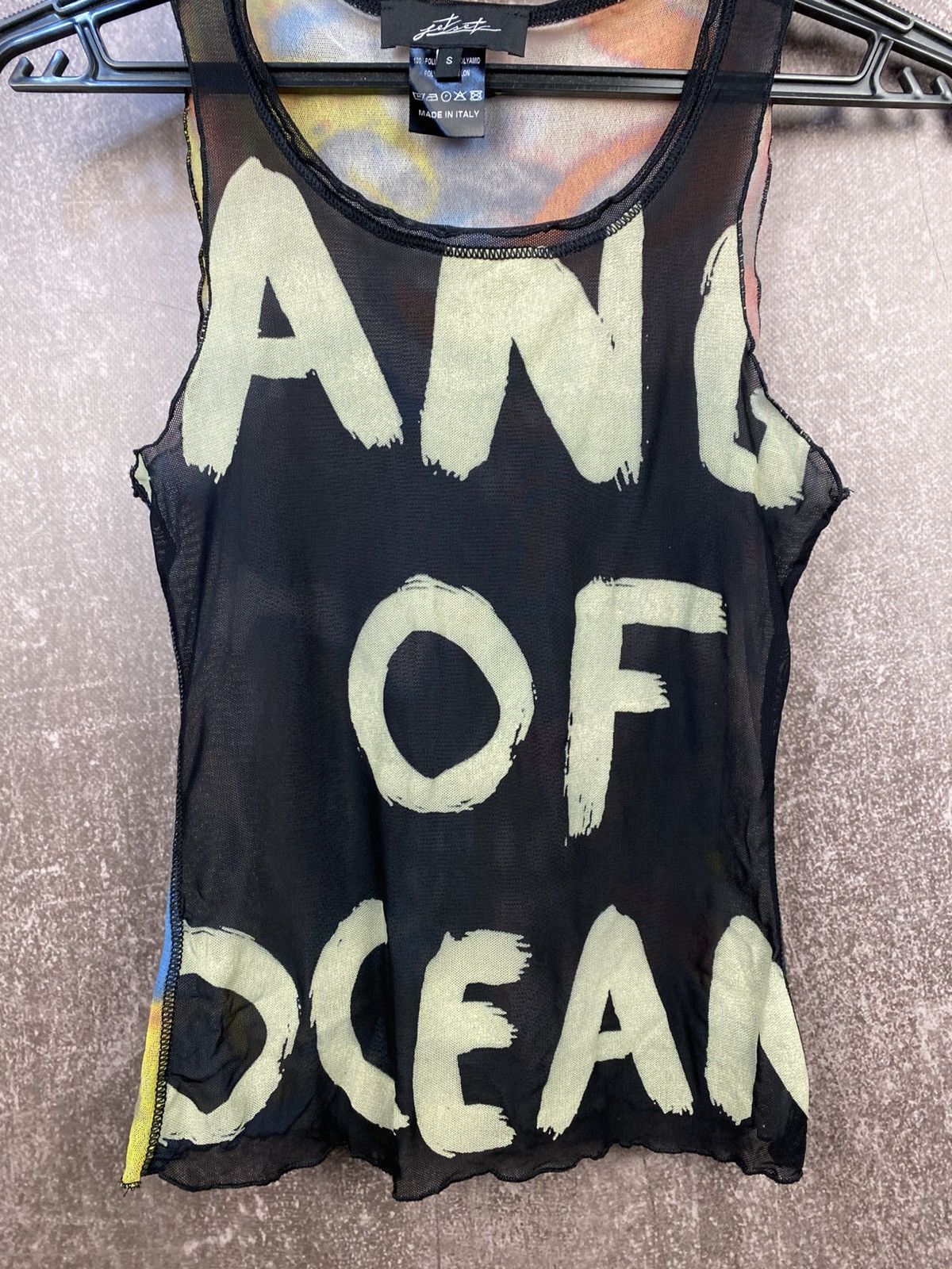 Japanese Brand JEAN PAUL GAULTIER STYLE MESH TANK TOP Size S / US 4 / IT 40 - 3 Thumbnail