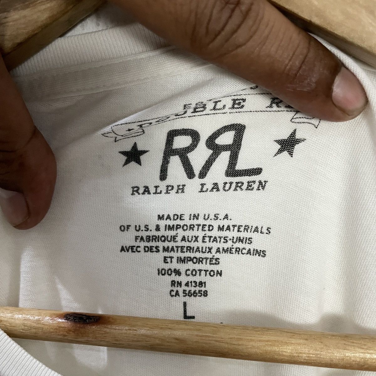 RRL Ralph Lauren Vintage Y2k Double RL RRL T-shirt Size US S / EU 44-46 / 1 - 6 Thumbnail