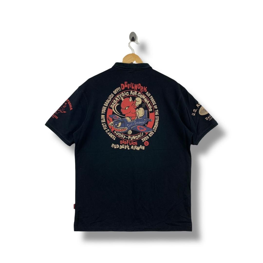 Japanese Brand × Vintage Vintage BUDEN SHOUTEN nippon budokan dragon printed tee Size US S / EU 44-46 / 1 - 1 Thumbnail