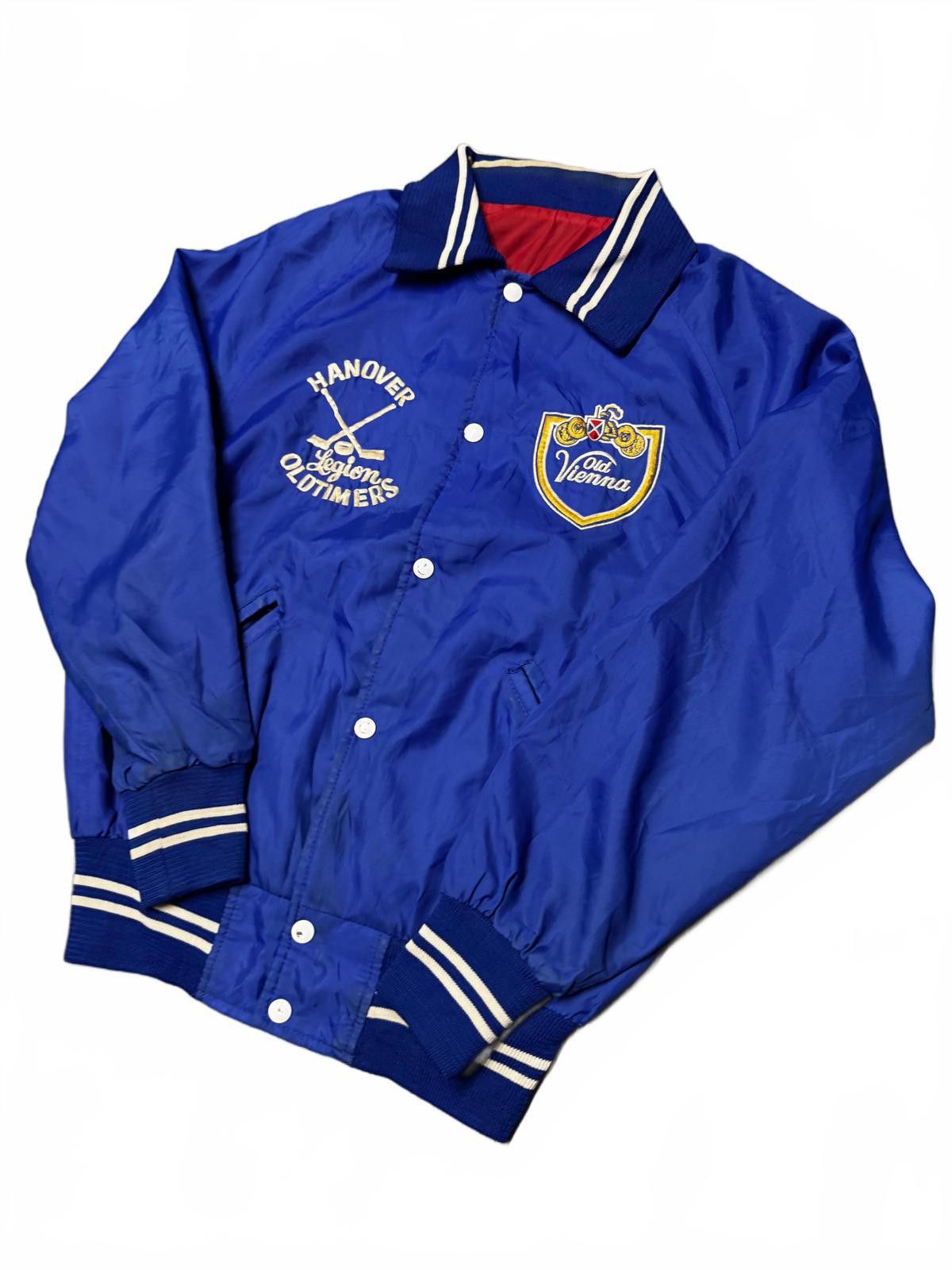 Hanover Vintage Hanover Blue Satin Jacket Size US M / EU 48-50 / 2 - 3 Thumbnail